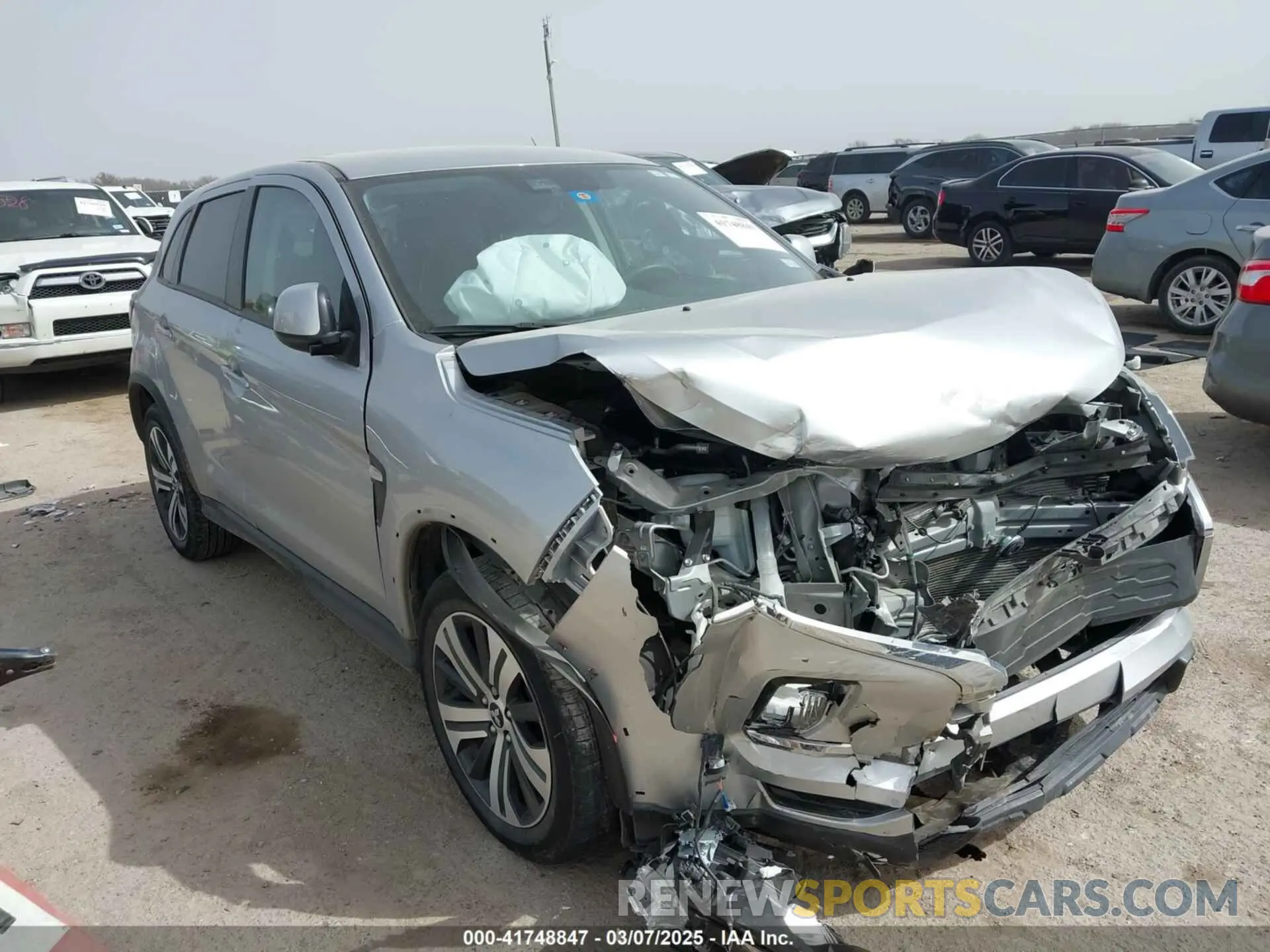 1 fotografías del automóvil dañado JA4ARUAU0PU016926 MITSUBISHI OUTLANDER SPORT 2023