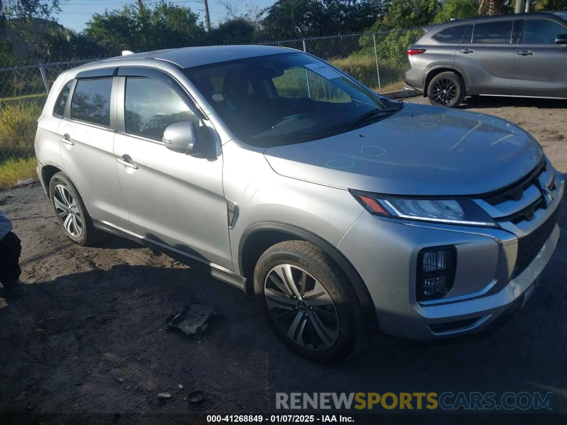 1 fotografías del automóvil dañado JA4ARUAU2PU002283 MITSUBISHI OUTLANDER SPORT 2023
