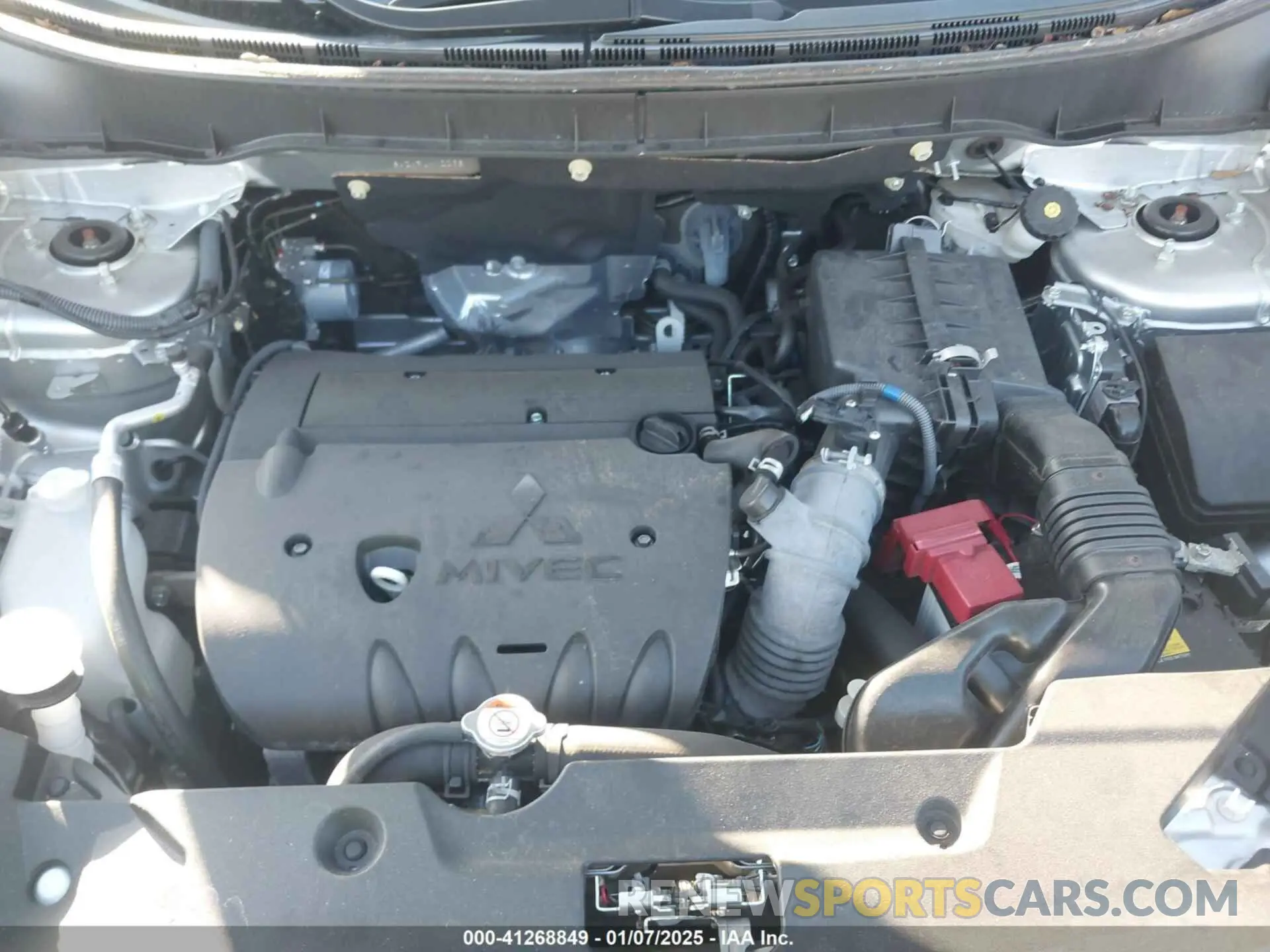 10 fotografías del automóvil dañado JA4ARUAU2PU002283 MITSUBISHI OUTLANDER SPORT 2023