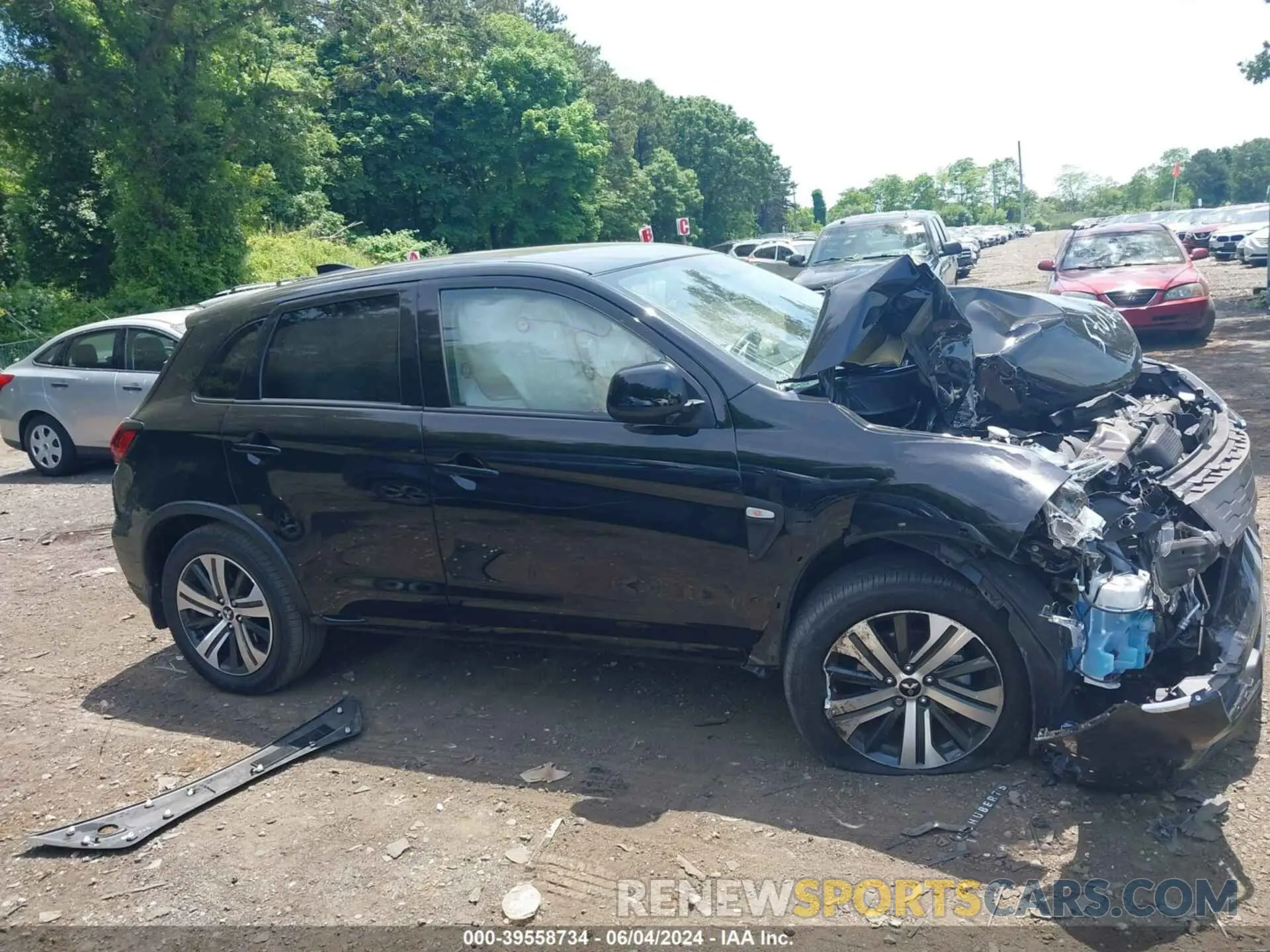 13 fotografías del automóvil dañado JA4ARUAU2PU008729 MITSUBISHI OUTLANDER SPORT 2023