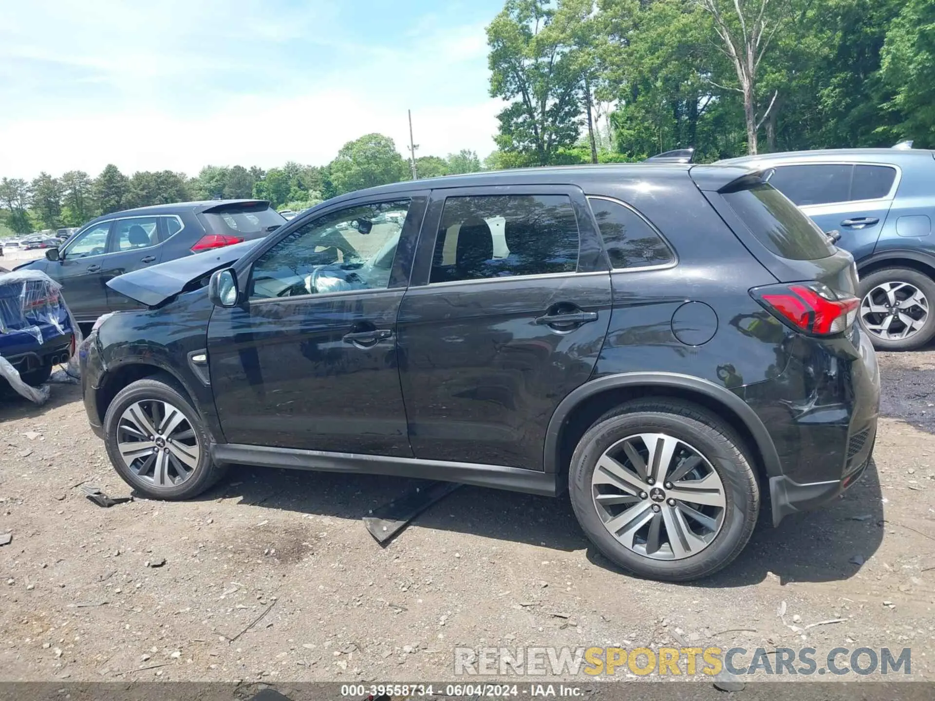 14 fotografías del automóvil dañado JA4ARUAU2PU008729 MITSUBISHI OUTLANDER SPORT 2023