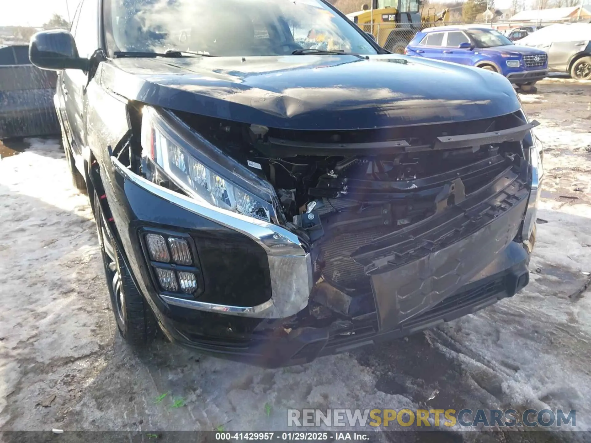 6 fotografías del automóvil dañado JA4ARUAU3PU004821 MITSUBISHI OUTLANDER SPORT 2023