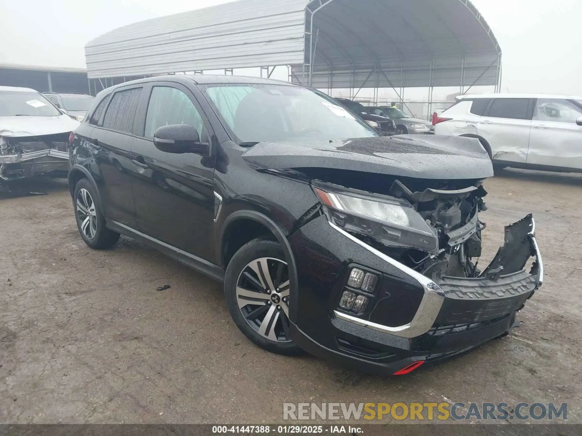 1 fotografías del automóvil dañado JA4ARUAU4PU013219 MITSUBISHI OUTLANDER SPORT 2023