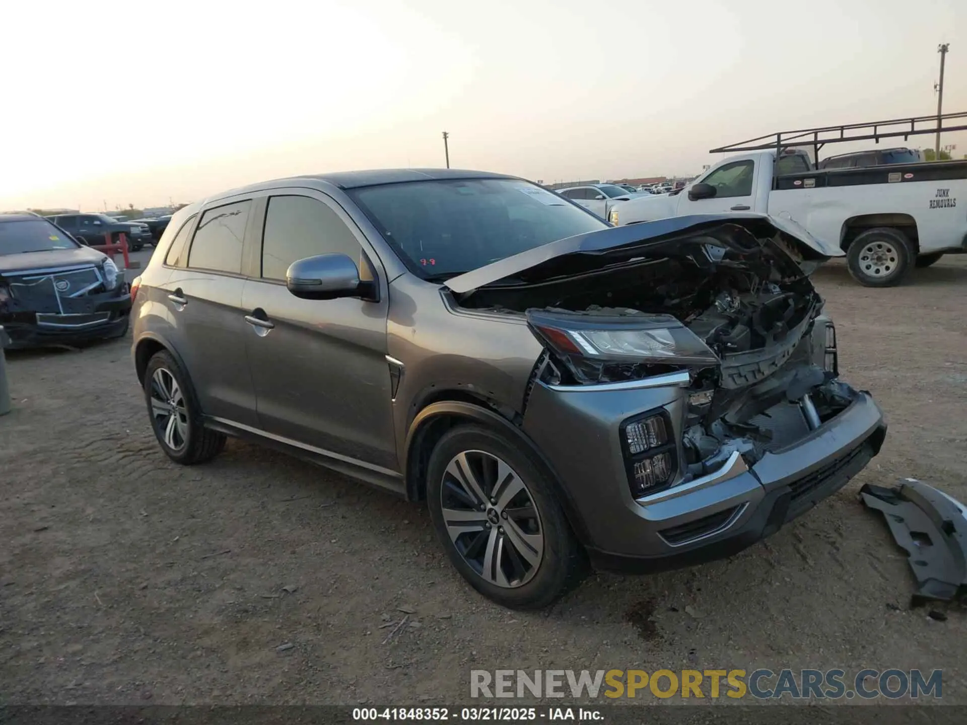 1 fotografías del automóvil dañado JA4ARUAU4PU015407 MITSUBISHI OUTLANDER SPORT 2023
