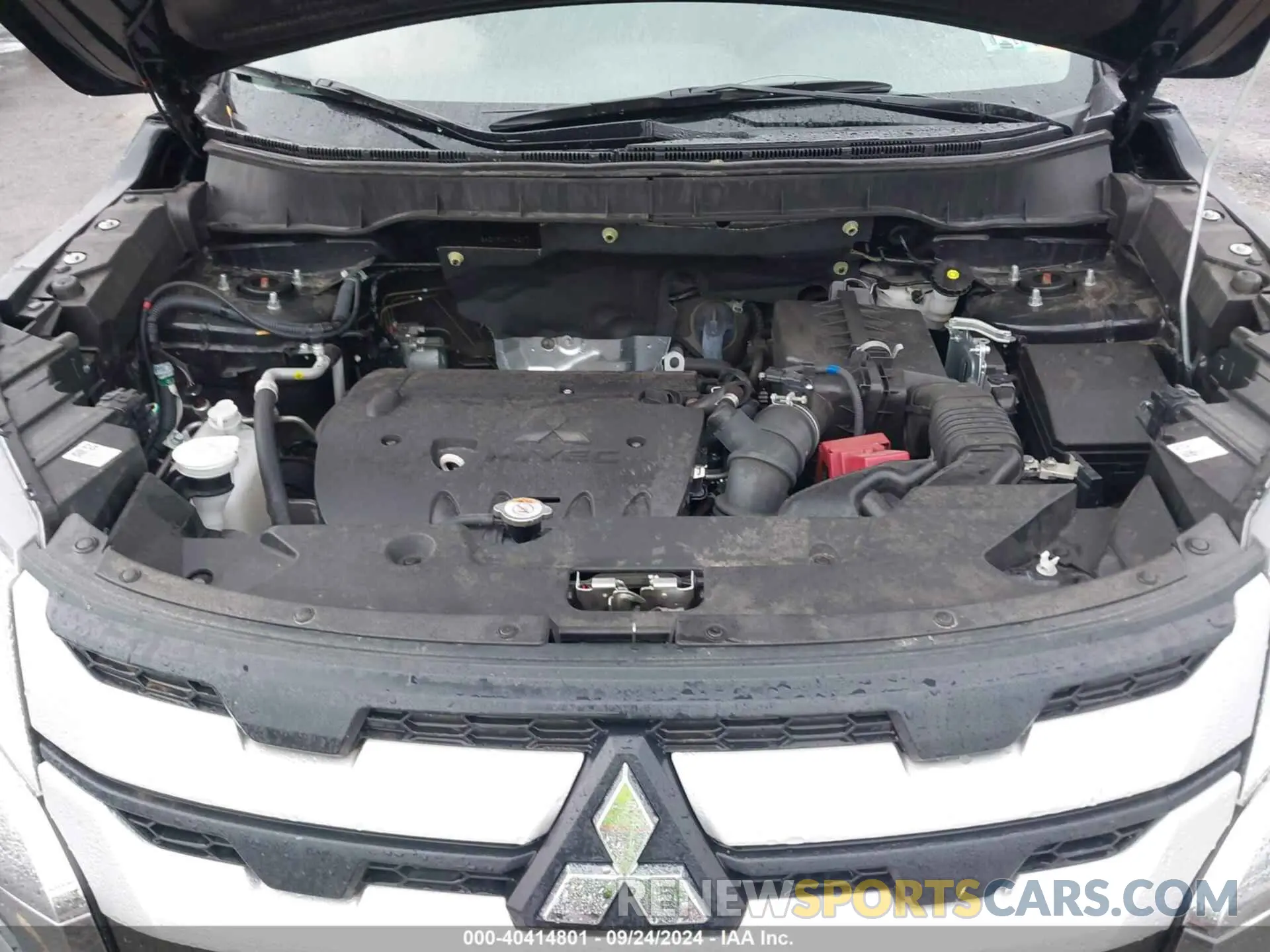 10 fotografías del automóvil dañado JA4ARUAU5PU014217 MITSUBISHI OUTLANDER SPORT 2023
