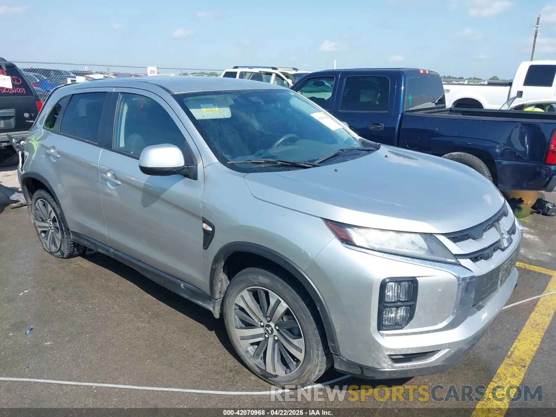 1 fotografías del automóvil dañado JA4ARUAU8PU013062 MITSUBISHI OUTLANDER SPORT 2023