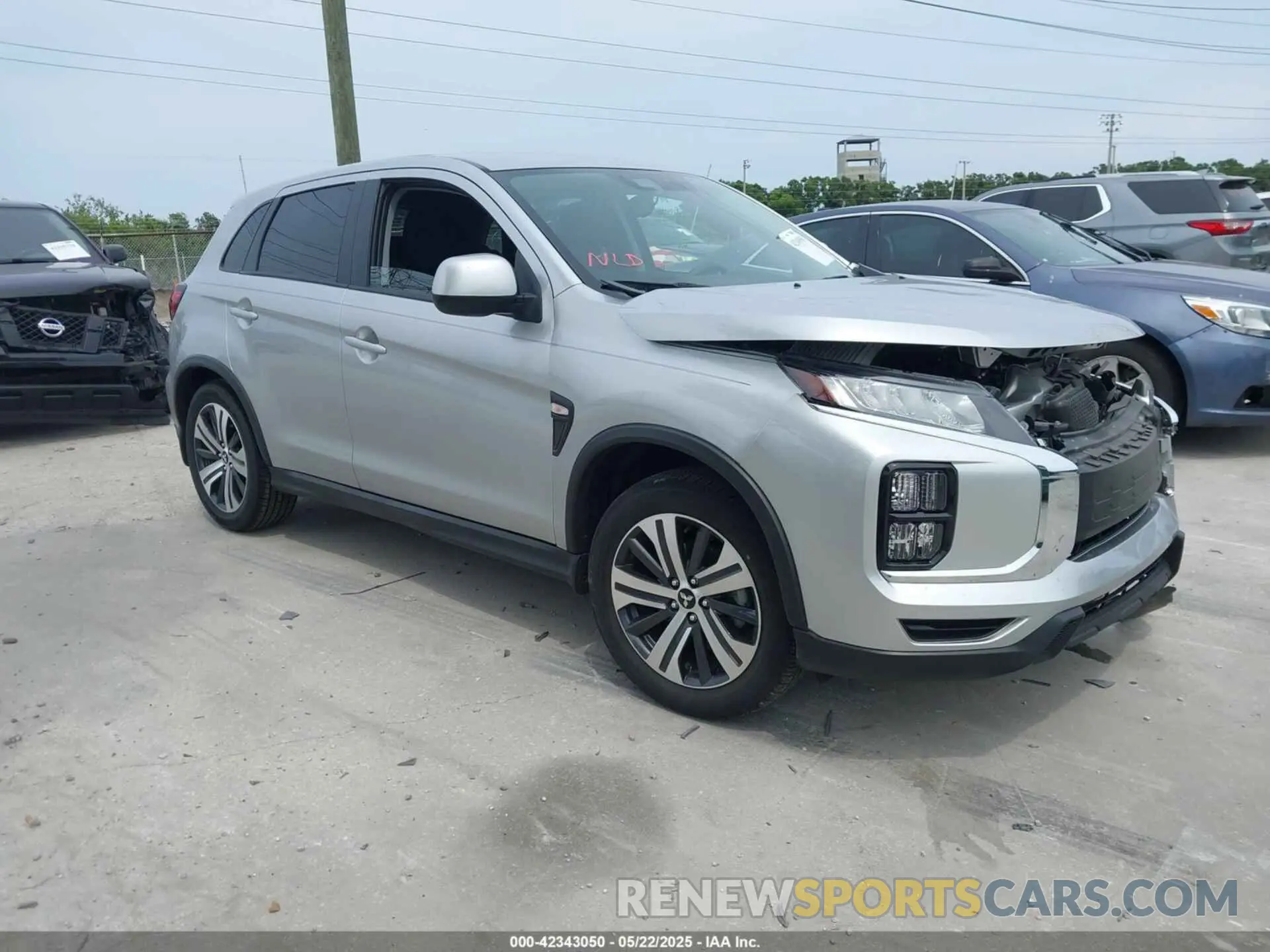 1 fotografías del automóvil dañado JA4ARUAU9PU007786 MITSUBISHI OUTLANDER SPORT 2023