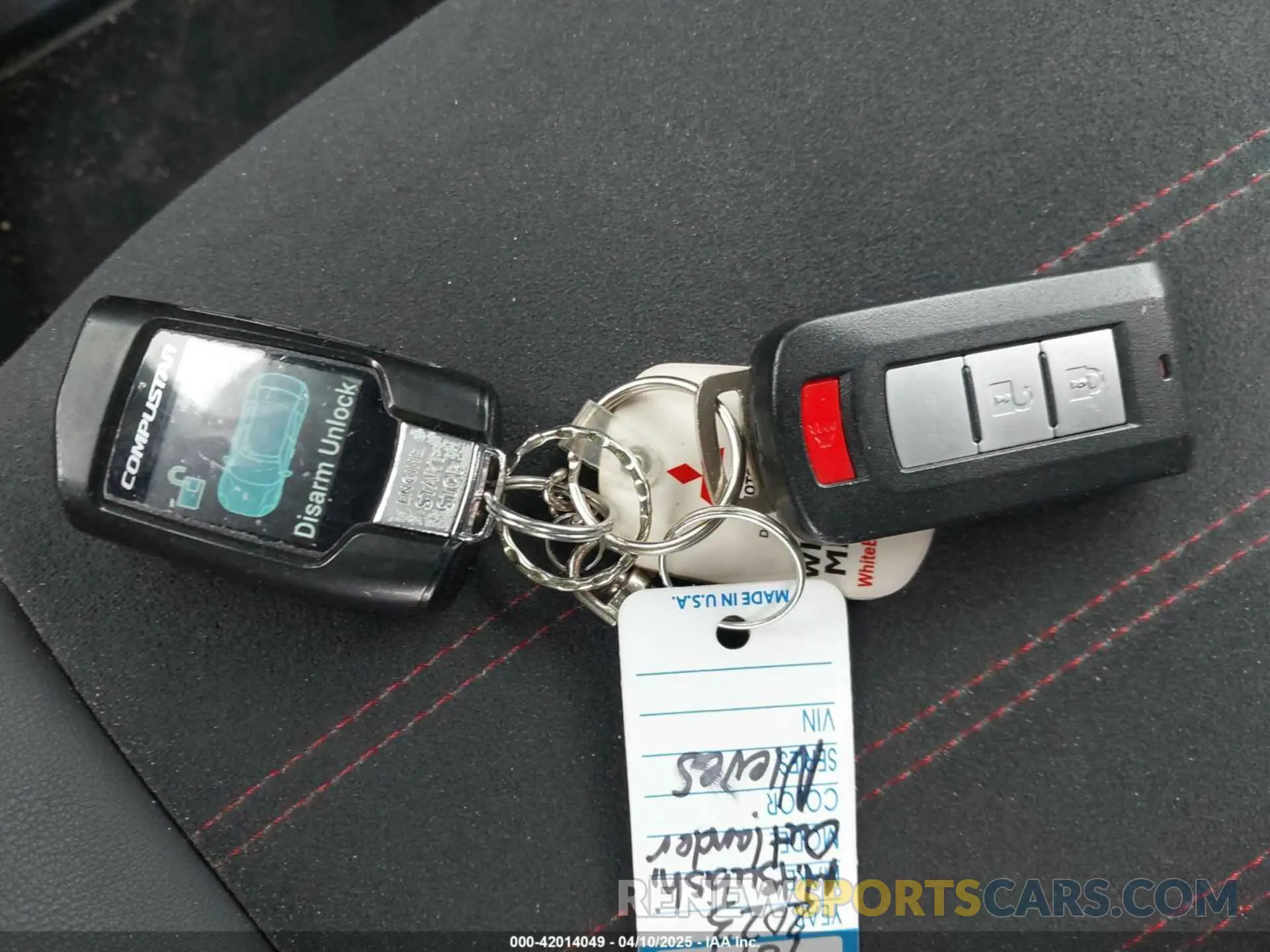 11 fotografías del automóvil dañado JA4ARUAUXPU001785 MITSUBISHI OUTLANDER SPORT 2023
