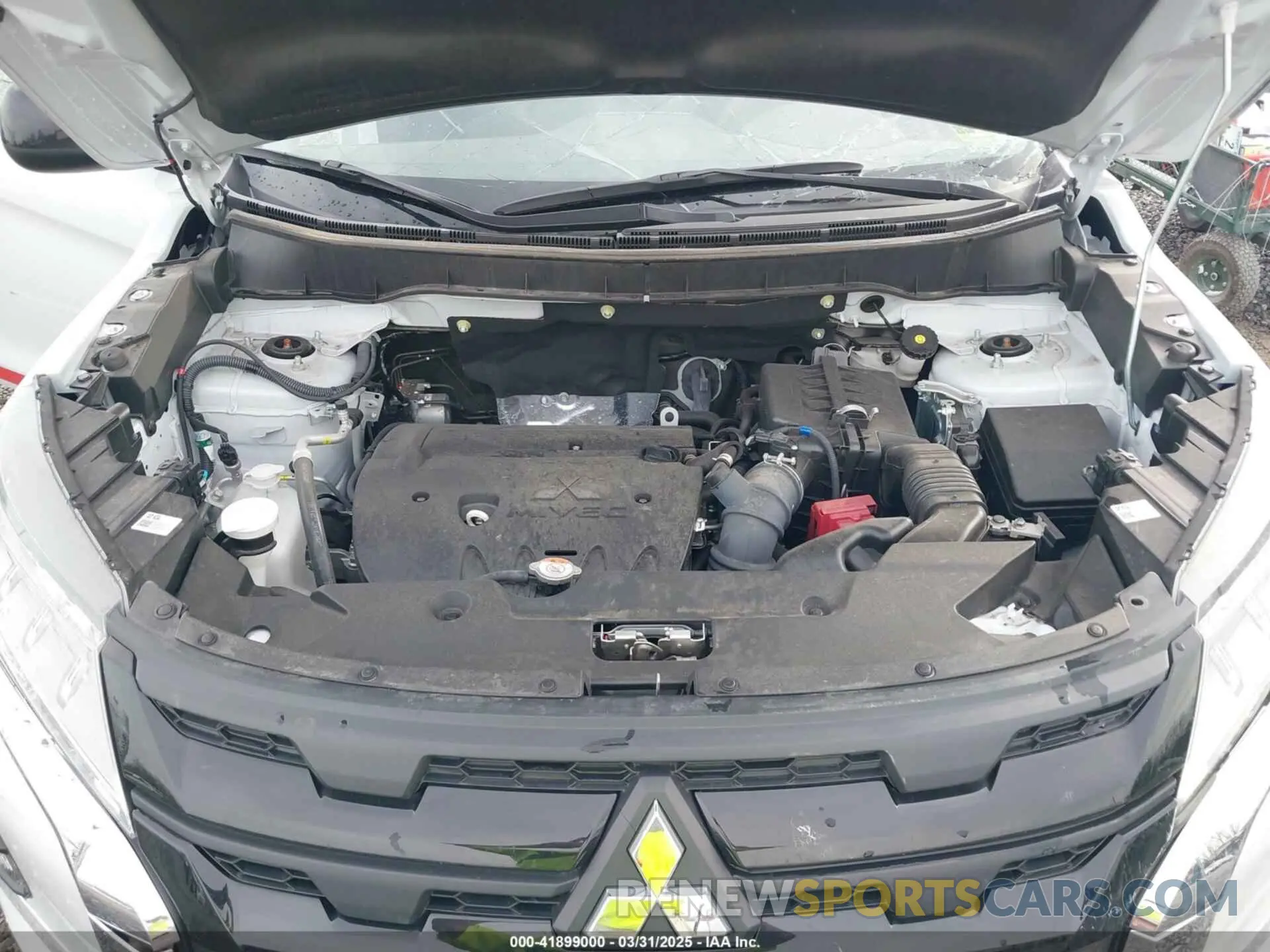 10 fotografías del automóvil dañado JA4ARUAUXPU007733 MITSUBISHI OUTLANDER SPORT 2023