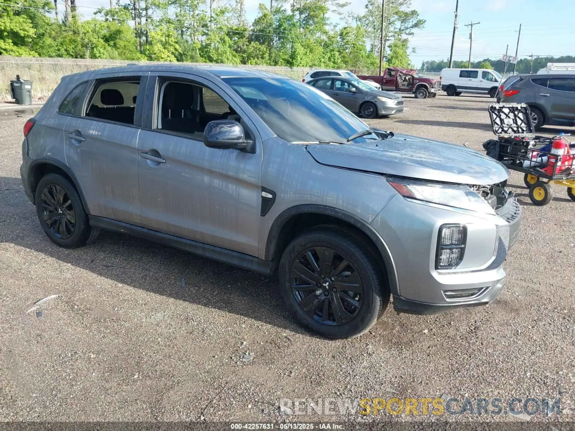 1 fotografías del automóvil dañado JA4ARUAU1RU020180 MITSUBISHI OUTLANDER SPORT 2024