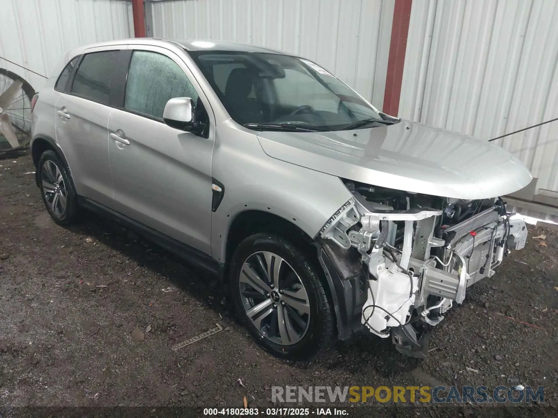 1 fotografías del automóvil dañado JA4ARUAU2RU013738 MITSUBISHI OUTLANDER SPORT 2024