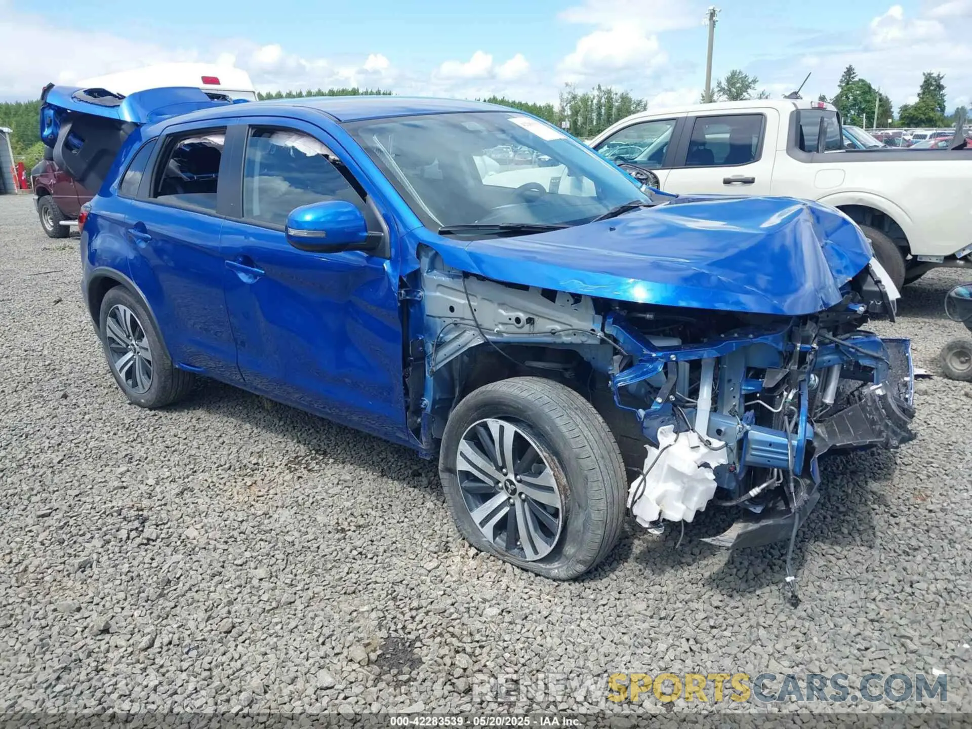 1 fotografías del automóvil dañado JA4ARUAU2RU017787 MITSUBISHI OUTLANDER SPORT 2024