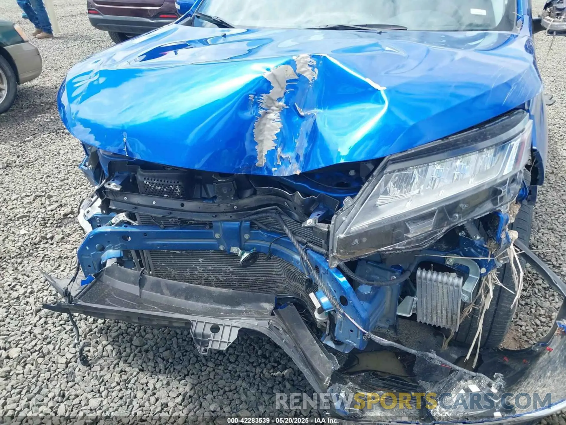 6 fotografías del automóvil dañado JA4ARUAU2RU017787 MITSUBISHI OUTLANDER SPORT 2024