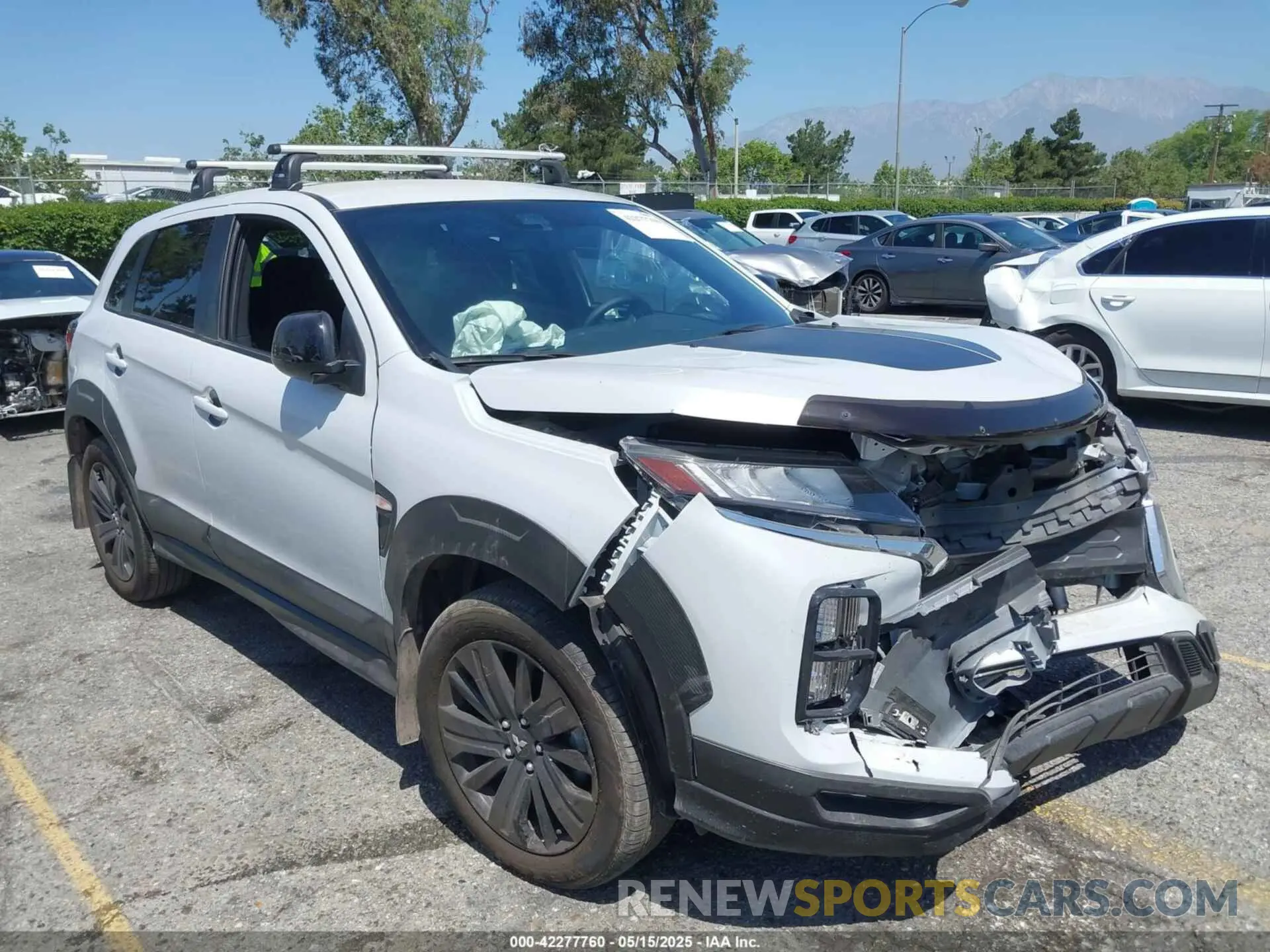 1 fotografías del automóvil dañado JA4ARUAU4RU005267 MITSUBISHI OUTLANDER SPORT 2024