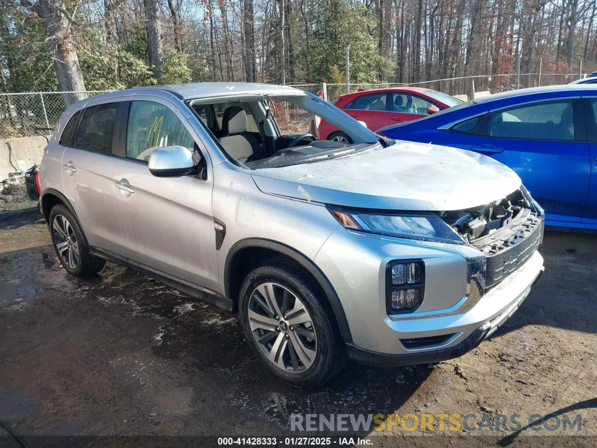 1 fotografías del automóvil dañado JA4ARUAU4RU007455 MITSUBISHI OUTLANDER SPORT 2024
