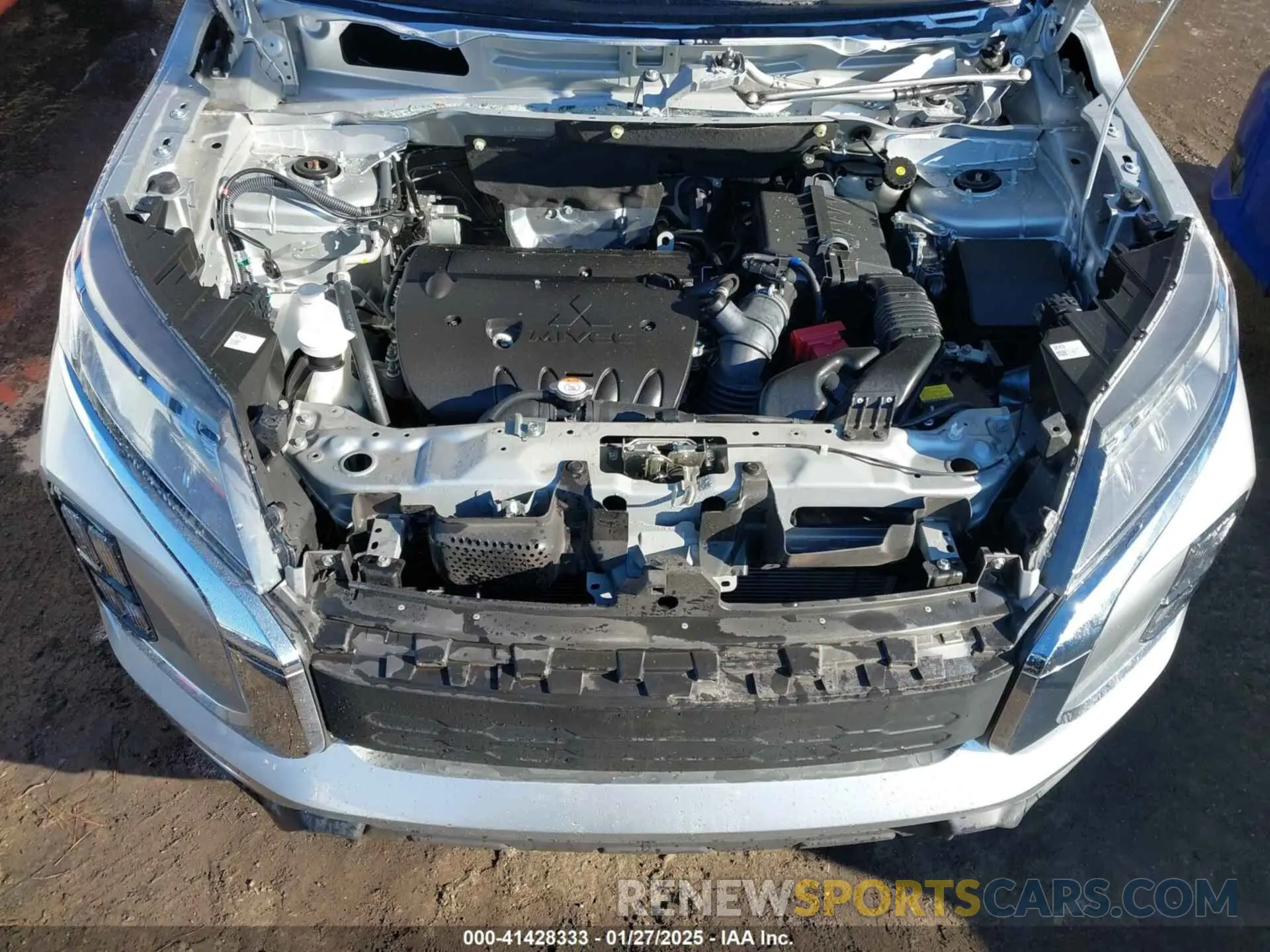 10 fotografías del automóvil dañado JA4ARUAU4RU007455 MITSUBISHI OUTLANDER SPORT 2024