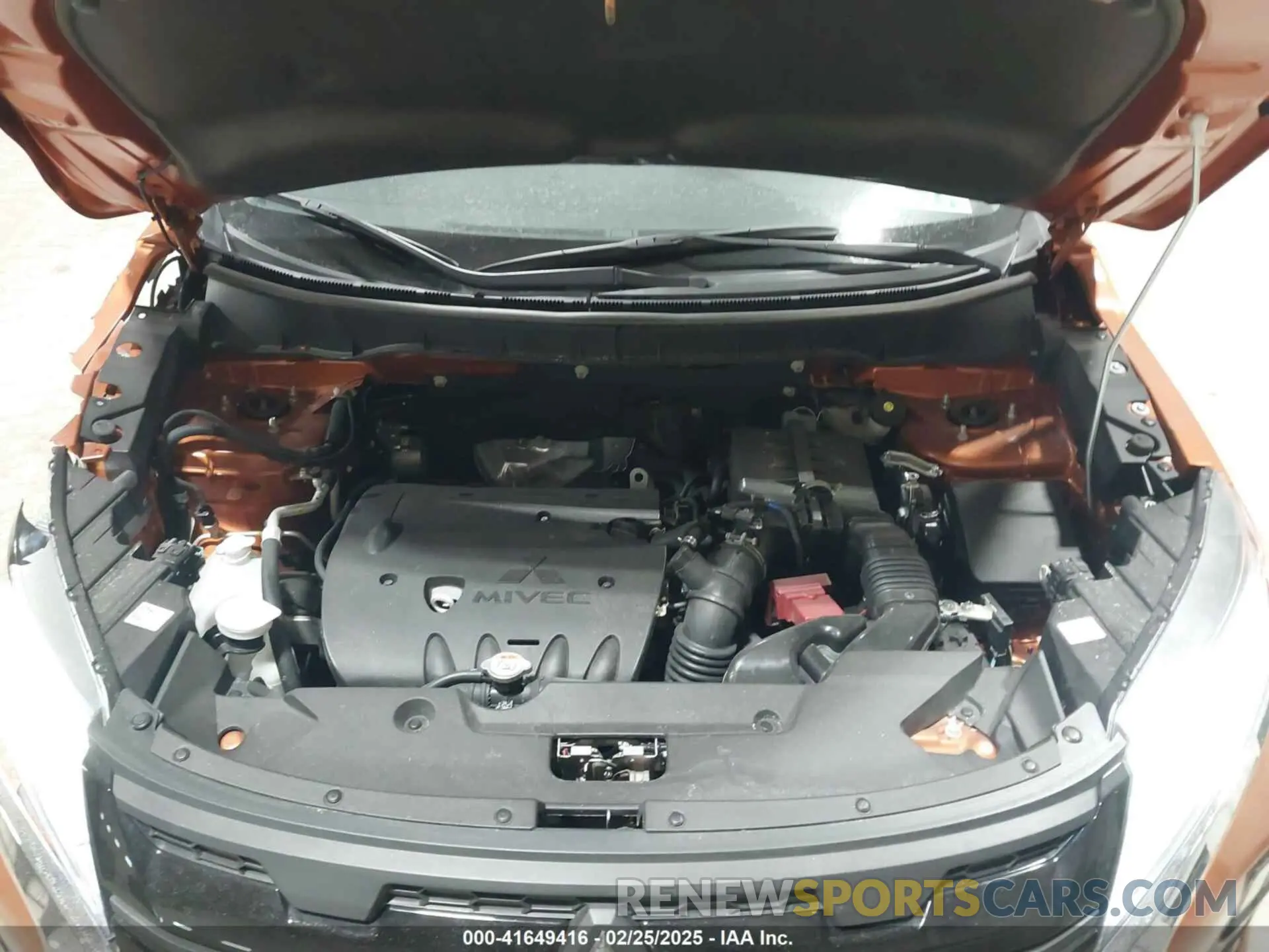 10 fotografías del automóvil dañado JA4ARUAU4RU012462 MITSUBISHI OUTLANDER SPORT 2024