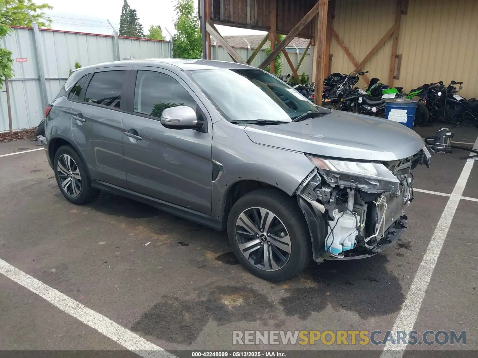 1 fotografías del automóvil dañado JA4ARUAU6RU013578 MITSUBISHI OUTLANDER SPORT 2024