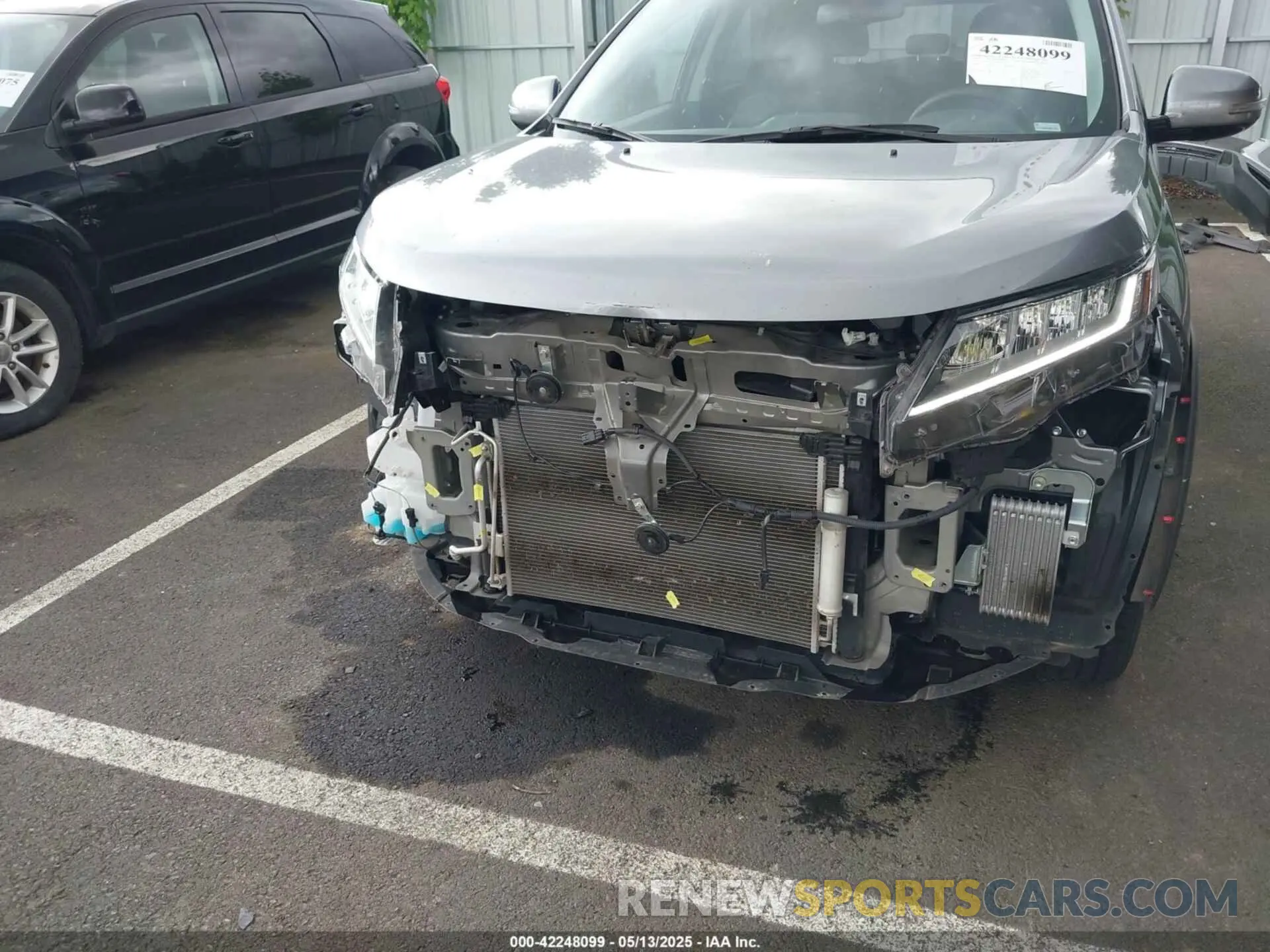 6 fotografías del automóvil dañado JA4ARUAU6RU013578 MITSUBISHI OUTLANDER SPORT 2024