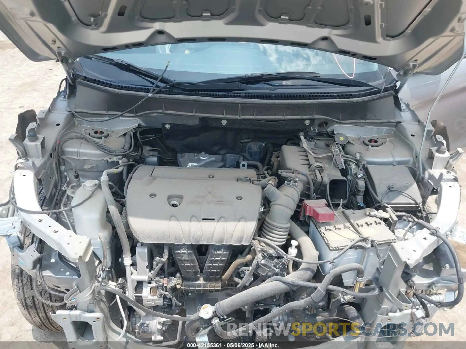 10 fotografías del automóvil dañado JA4ARUAU6RU017646 MITSUBISHI OUTLANDER SPORT 2024