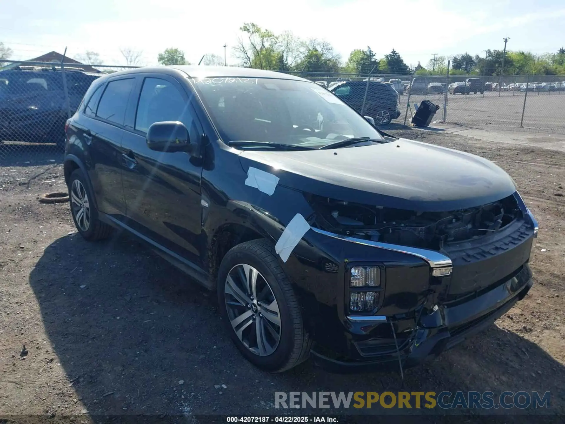 1 fotografías del automóvil dañado JA4ARUAU6RU025195 MITSUBISHI OUTLANDER SPORT 2024