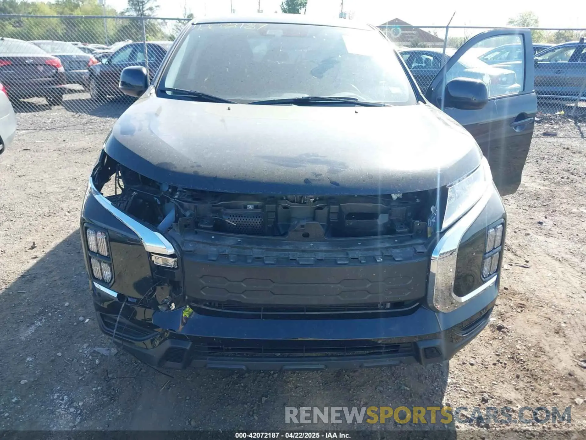 6 fotografías del automóvil dañado JA4ARUAU6RU025195 MITSUBISHI OUTLANDER SPORT 2024
