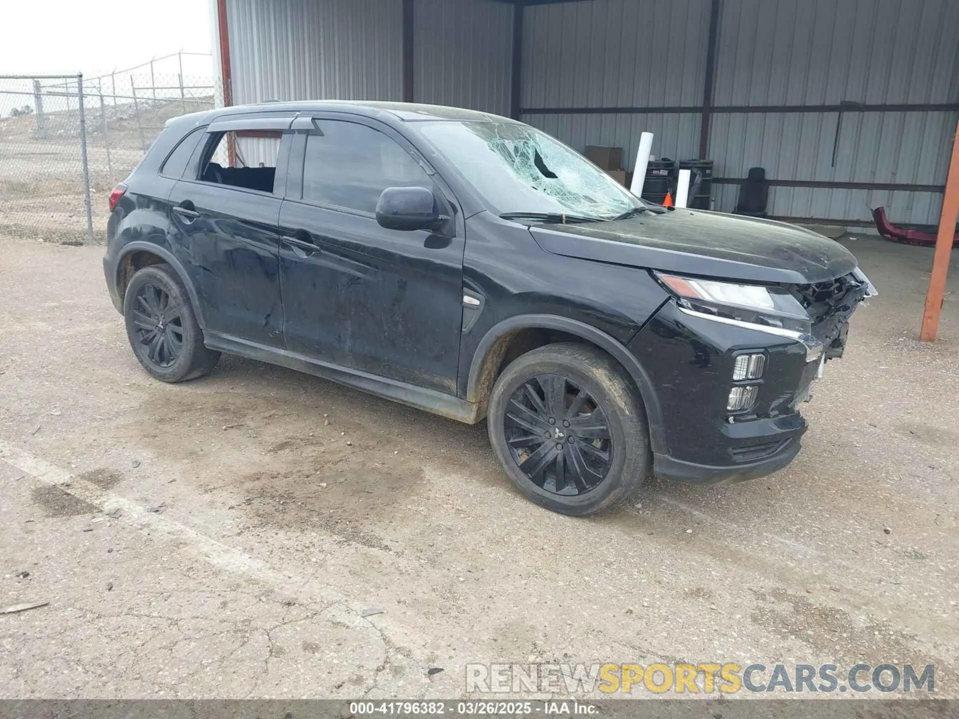 1 fotografías del automóvil dañado JA4ARUAU7RU011953 MITSUBISHI OUTLANDER SPORT 2024