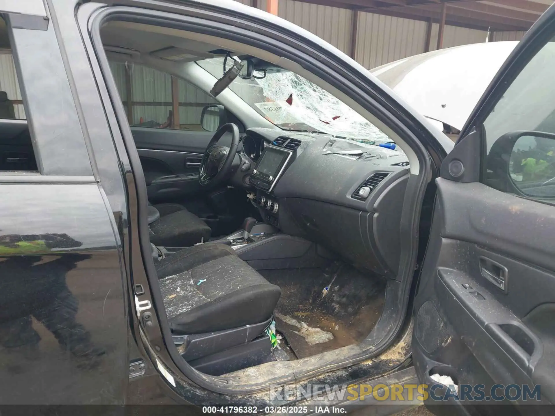 5 fotografías del automóvil dañado JA4ARUAU7RU011953 MITSUBISHI OUTLANDER SPORT 2024