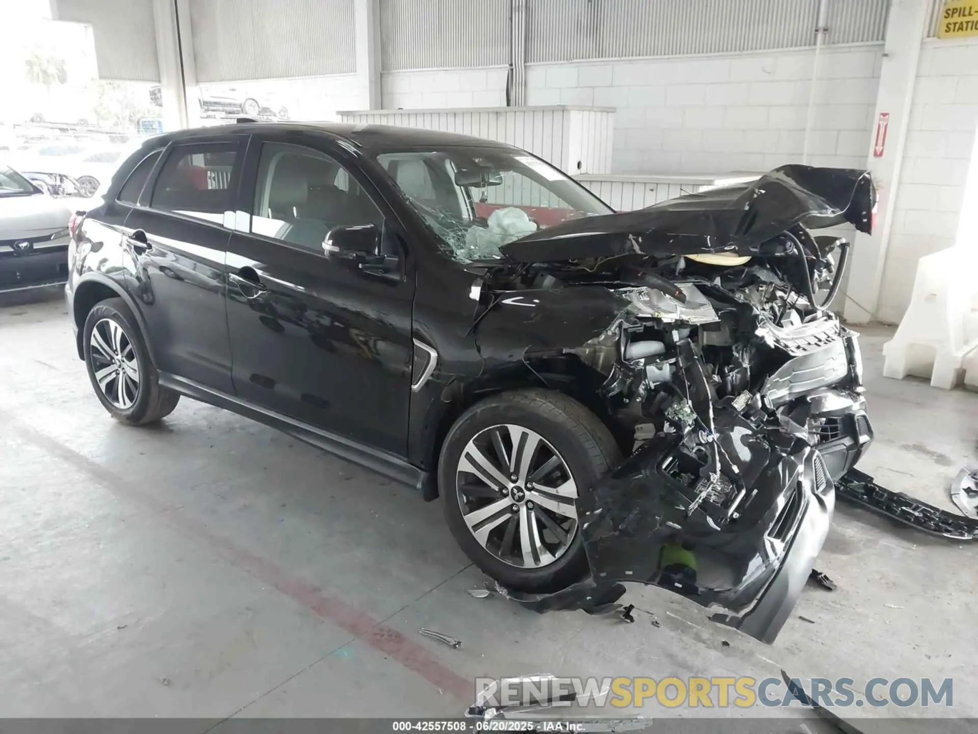 1 fotografías del automóvil dañado JA4ARUAU8RU023206 MITSUBISHI OUTLANDER SPORT 2024