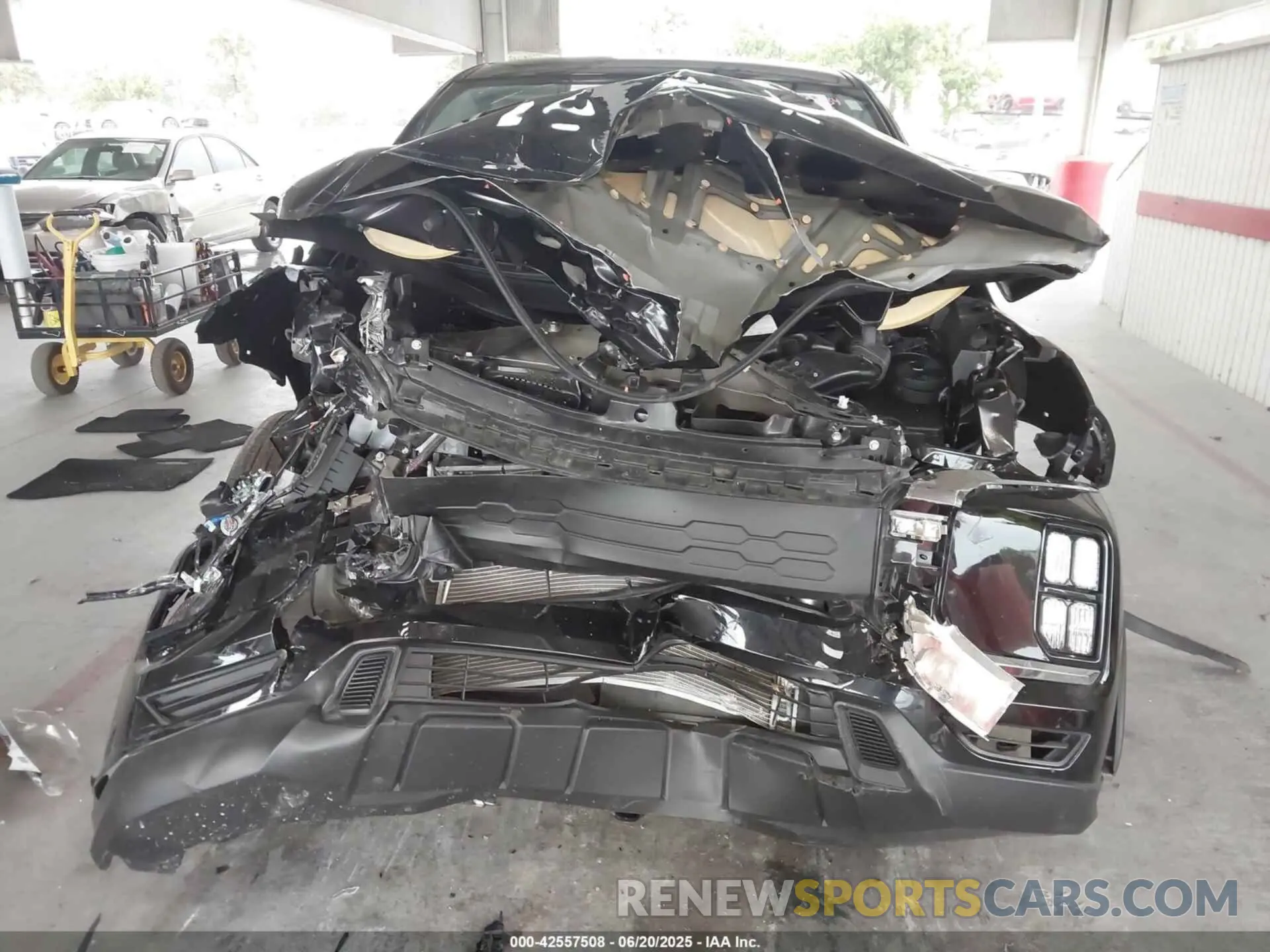 6 fotografías del automóvil dañado JA4ARUAU8RU023206 MITSUBISHI OUTLANDER SPORT 2024