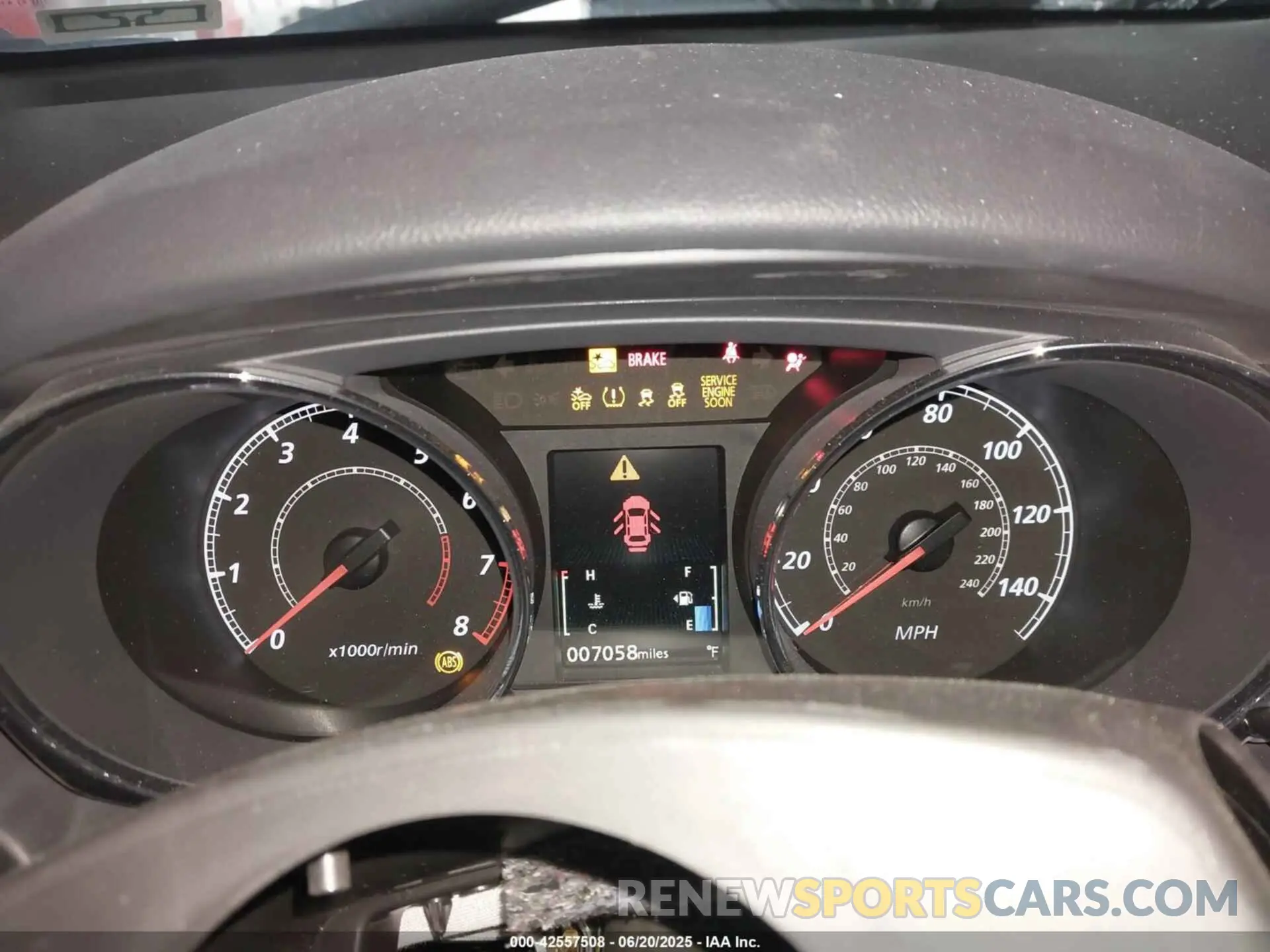 7 fotografías del automóvil dañado JA4ARUAU8RU023206 MITSUBISHI OUTLANDER SPORT 2024