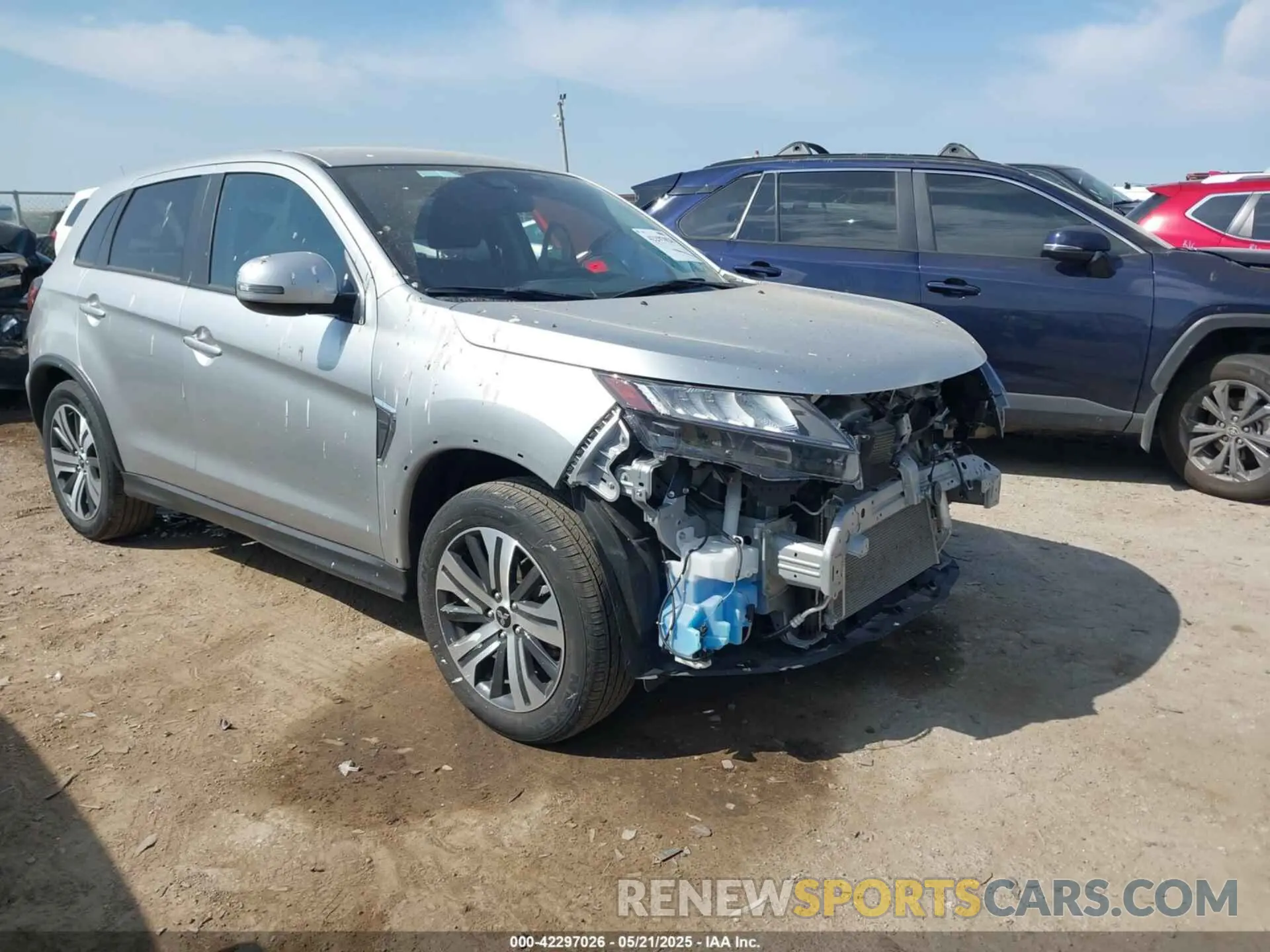 1 fotografías del automóvil dañado JA4ARUAUXRU008206 MITSUBISHI OUTLANDER SPORT 2024