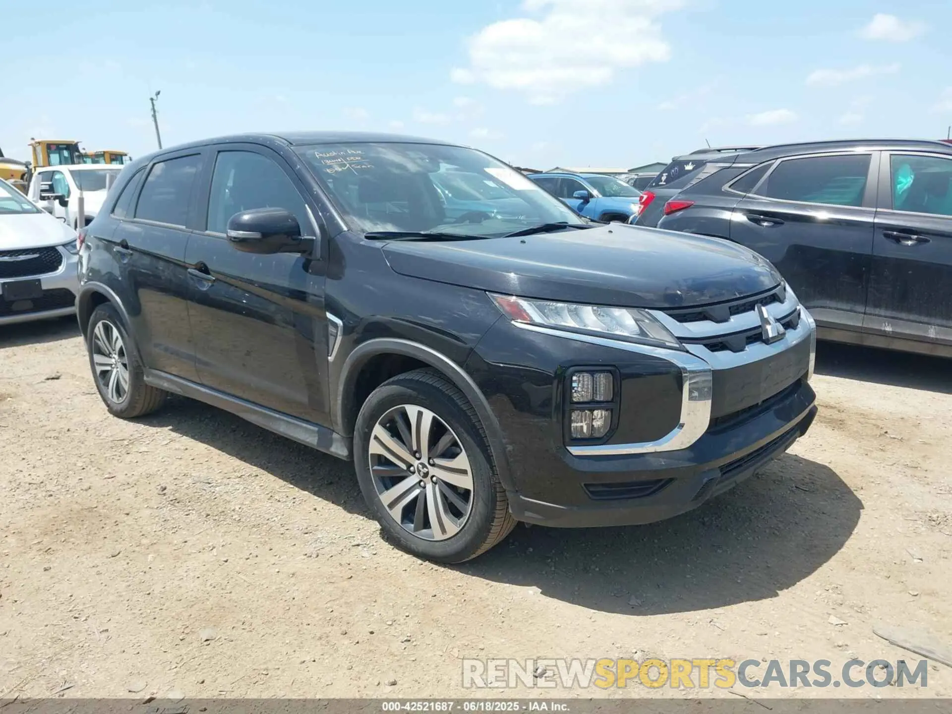 1 fotografías del automóvil dañado JA4ARUAUXRU017357 MITSUBISHI OUTLANDER SPORT 2024