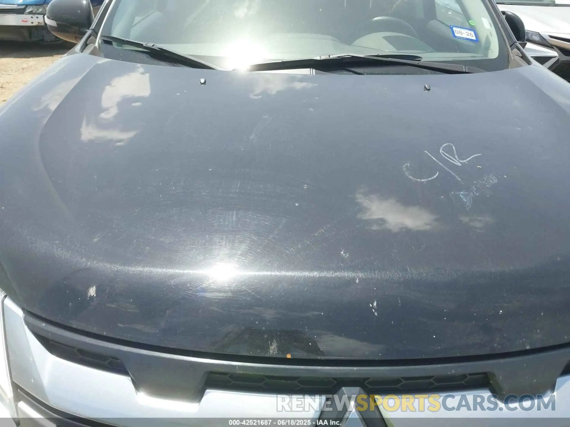 6 fotografías del automóvil dañado JA4ARUAUXRU017357 MITSUBISHI OUTLANDER SPORT 2024