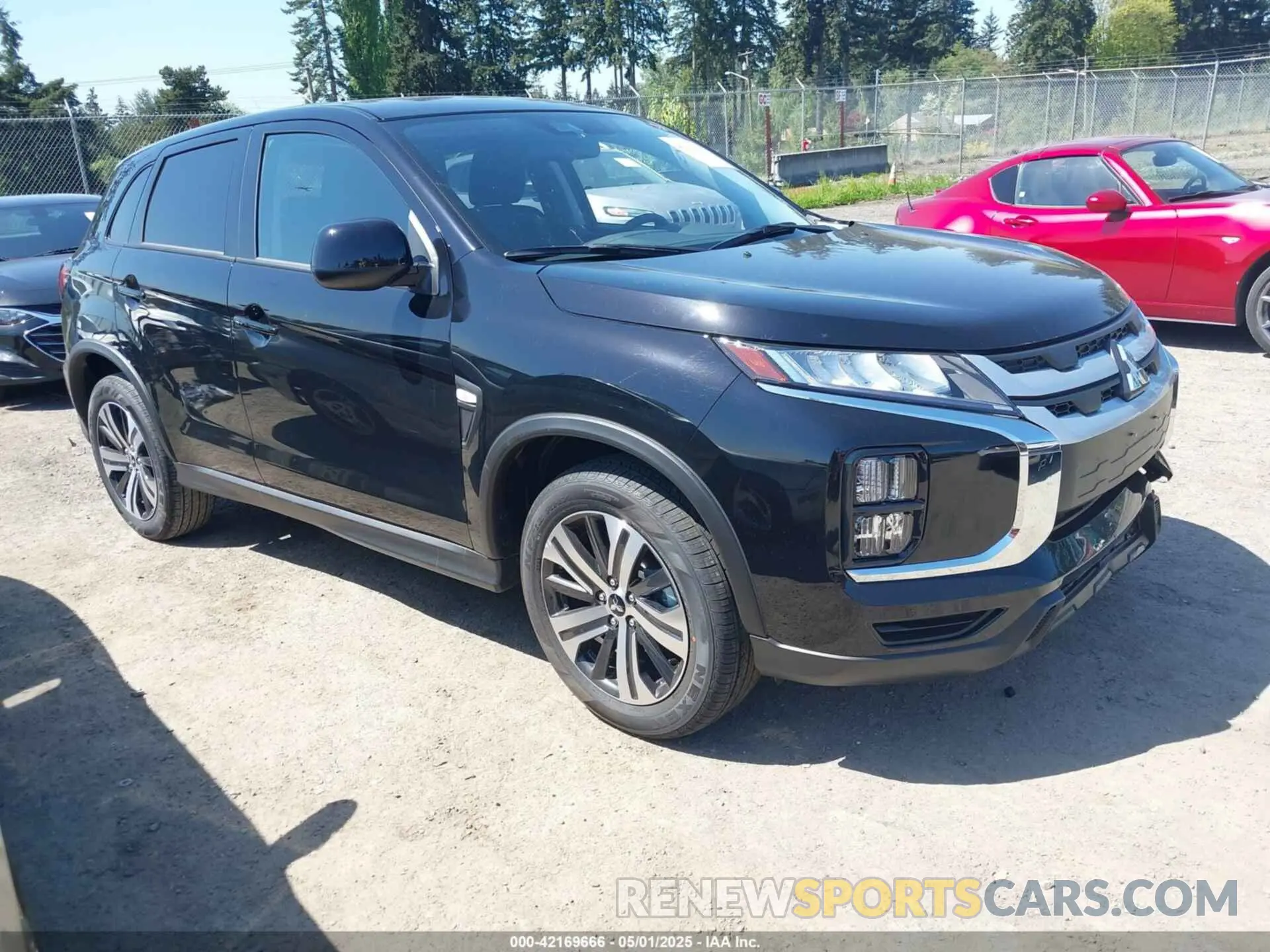 1 fotografías del automóvil dañado JA4ARUAU1SU003997 MITSUBISHI OUTLANDER SPORT 2025