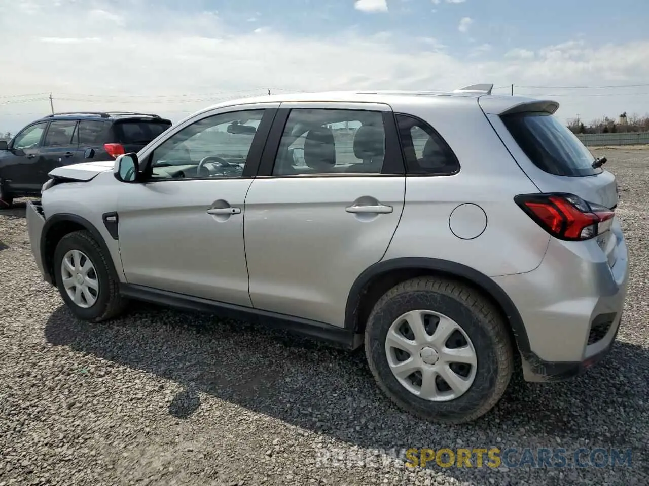 2 fotografías del automóvil dañado JA4AHUAU3NU604562 MITSUBISHI RVR ES 2022