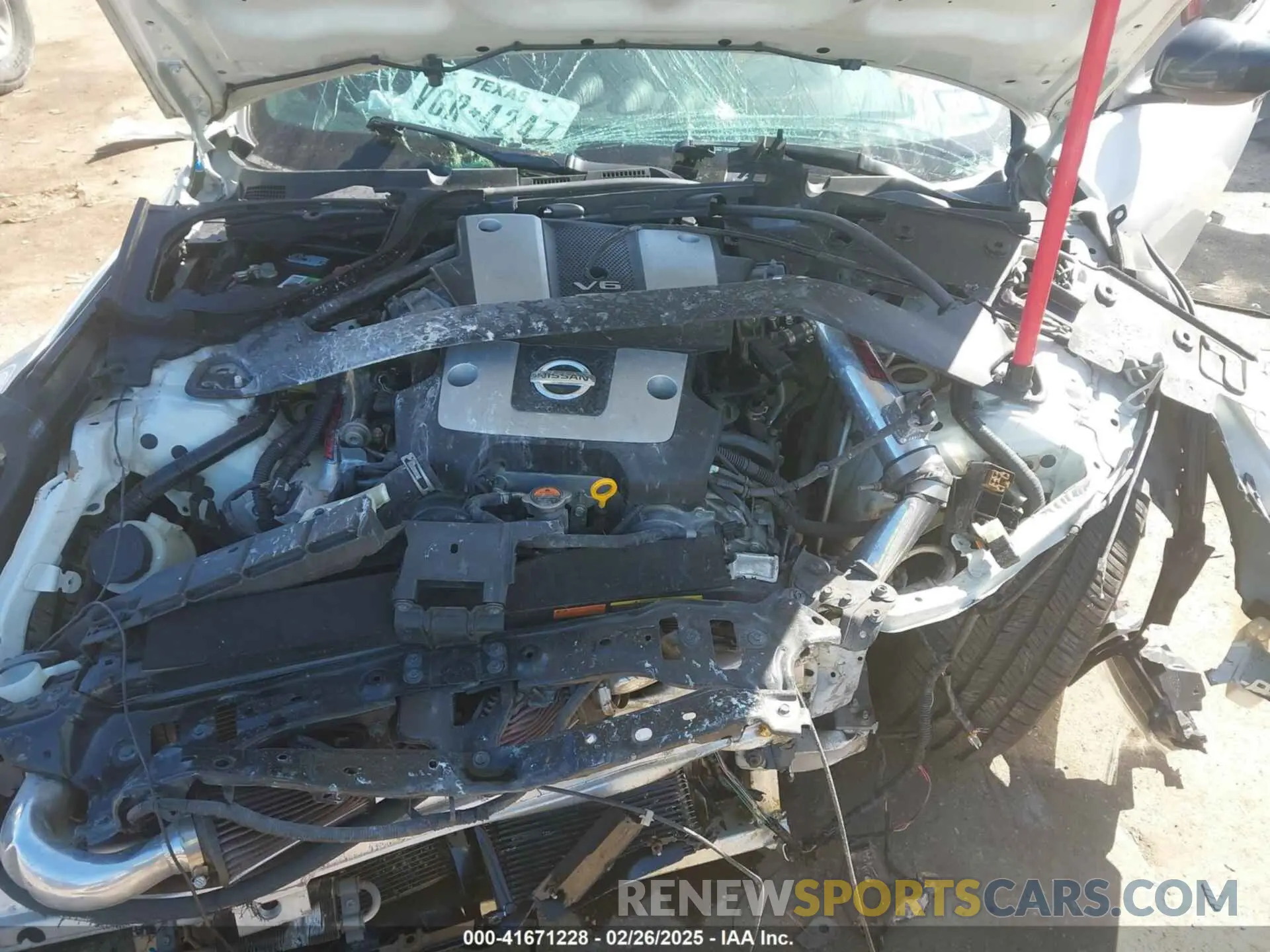 10 fotografías del automóvil dañado JN1AZ4EH4KM420925 NISSAN 370Z 2019