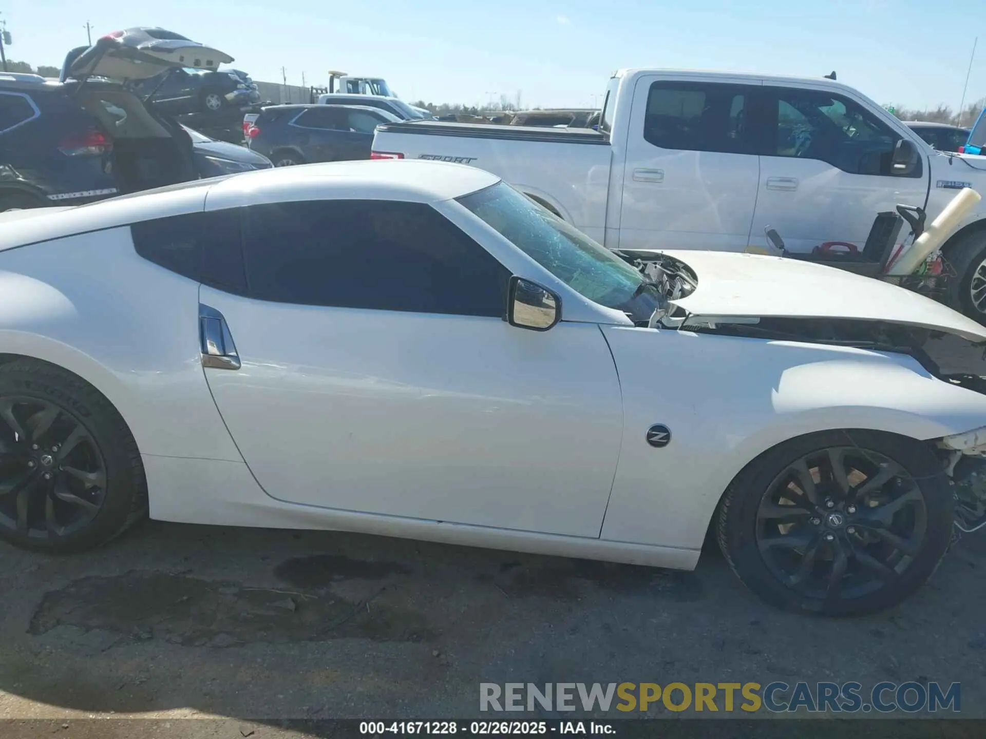 14 fotografías del automóvil dañado JN1AZ4EH4KM420925 NISSAN 370Z 2019