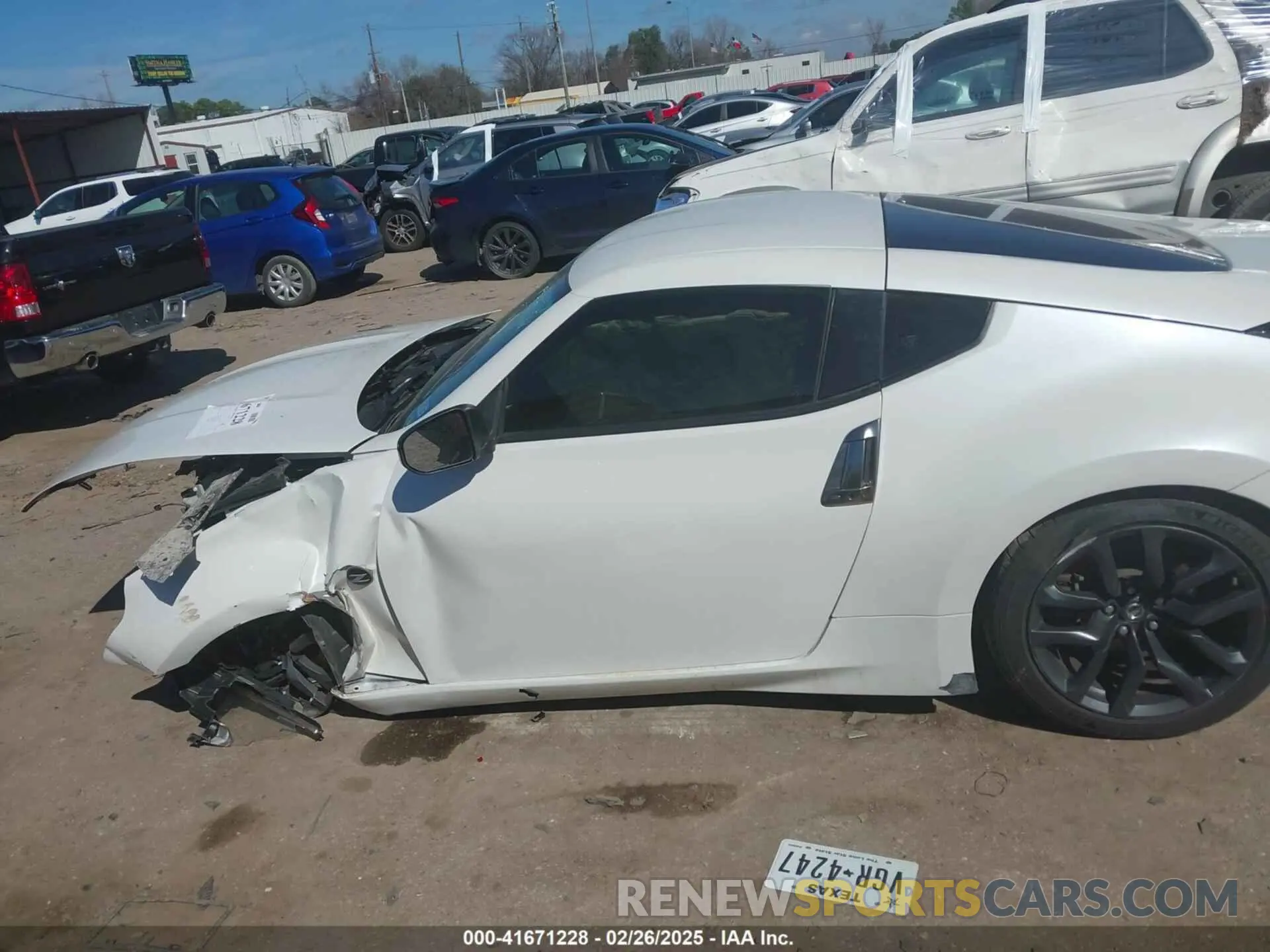 15 fotografías del automóvil dañado JN1AZ4EH4KM420925 NISSAN 370Z 2019