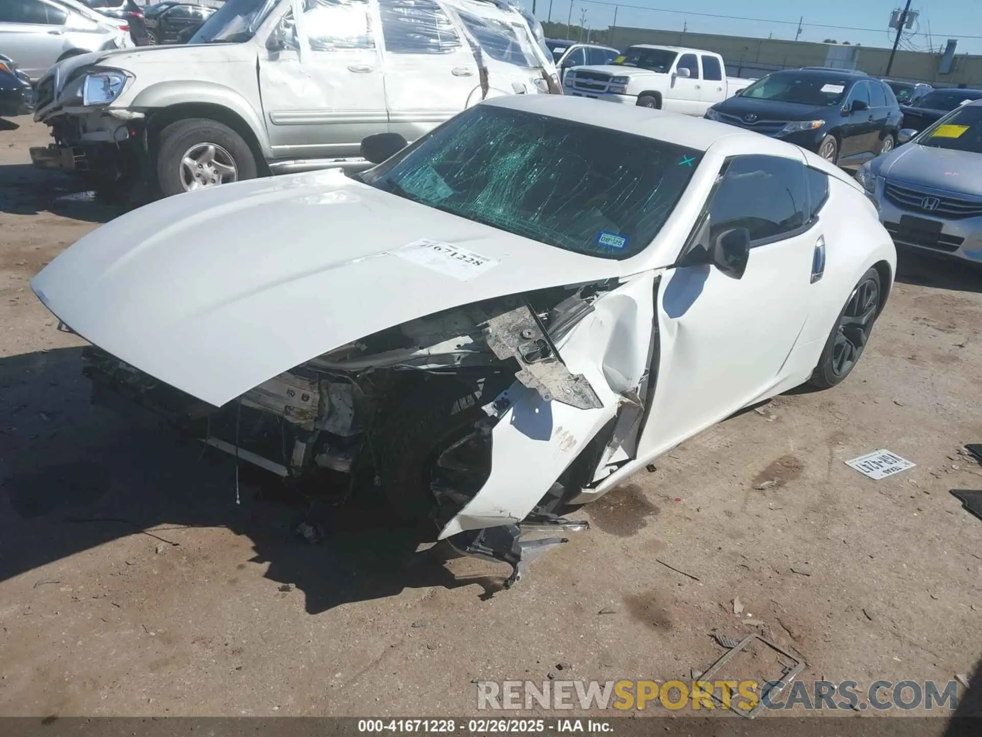 2 fotografías del automóvil dañado JN1AZ4EH4KM420925 NISSAN 370Z 2019