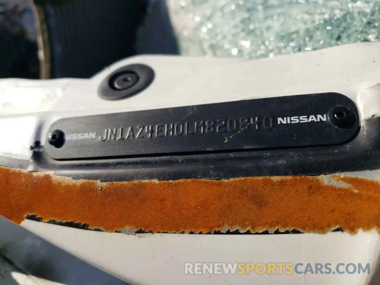 14 fotografías del automóvil dañado JN1AZ4EH0LM820840 NISSAN 370Z 2020