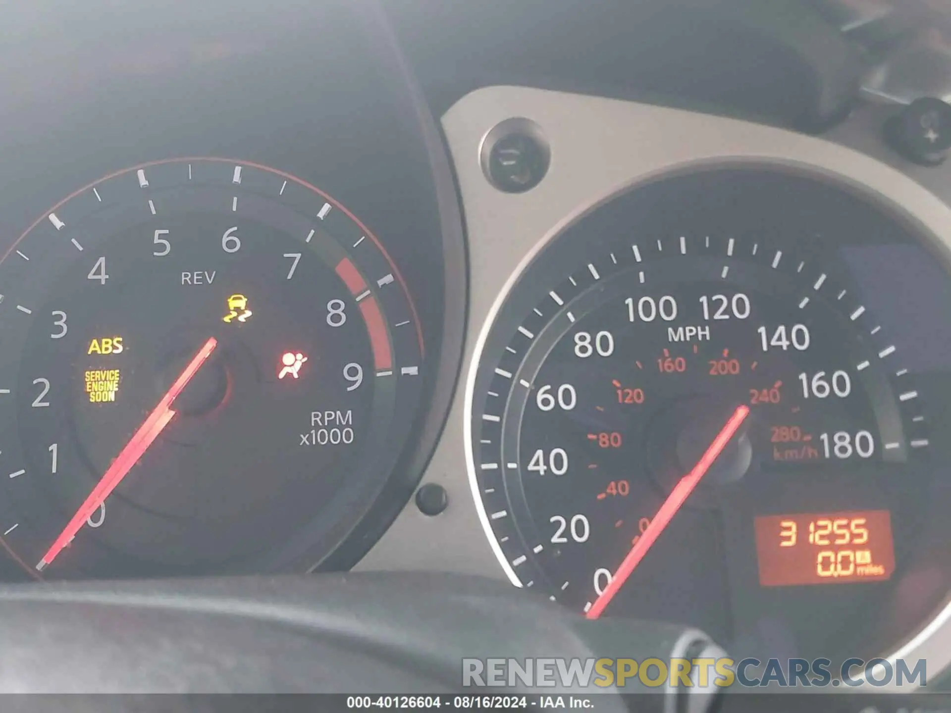 16 fotografías del automóvil dañado JN1AZ4EH1LM822208 NISSAN 370Z 2020