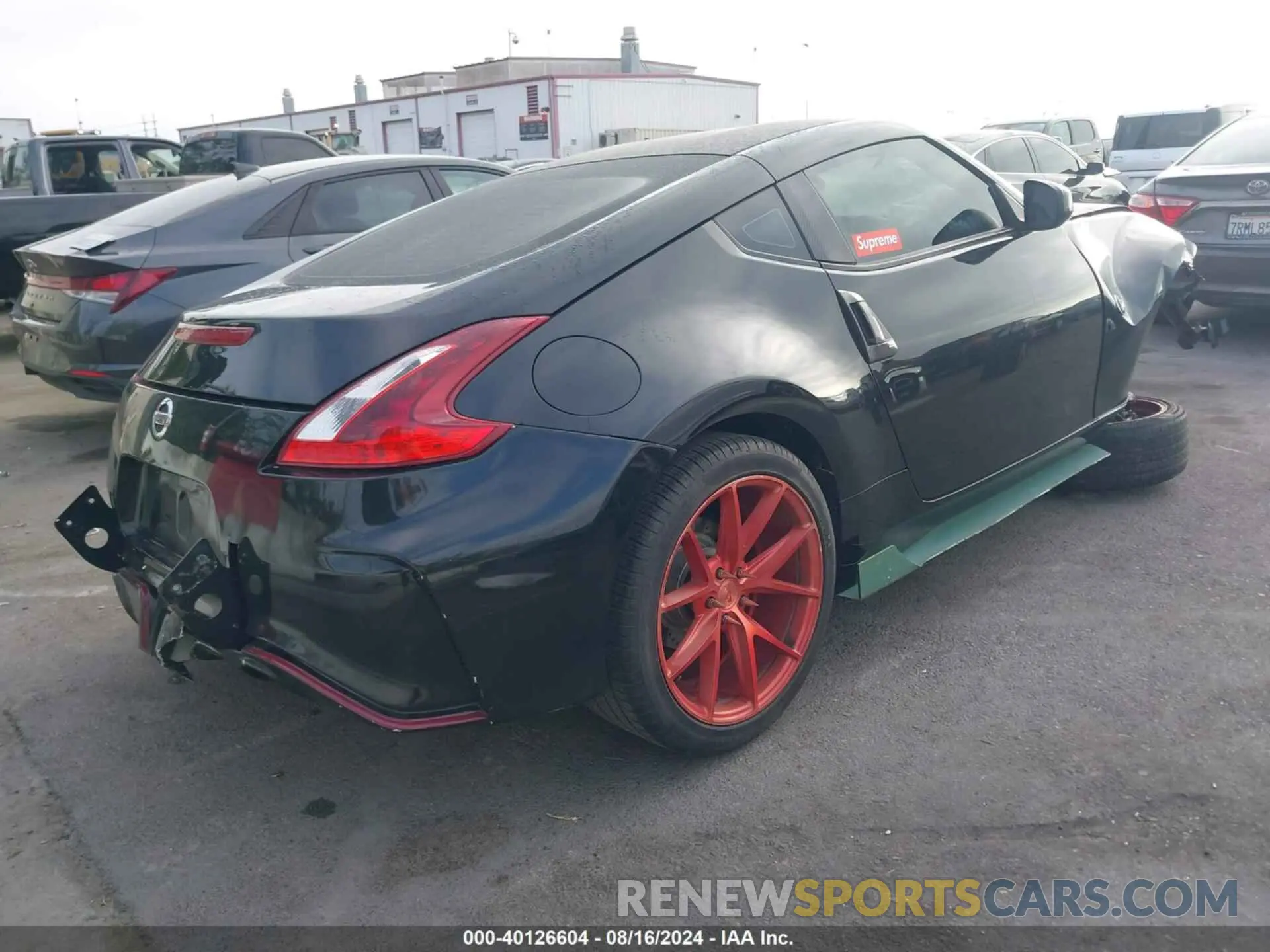 4 fotografías del automóvil dañado JN1AZ4EH1LM822208 NISSAN 370Z 2020