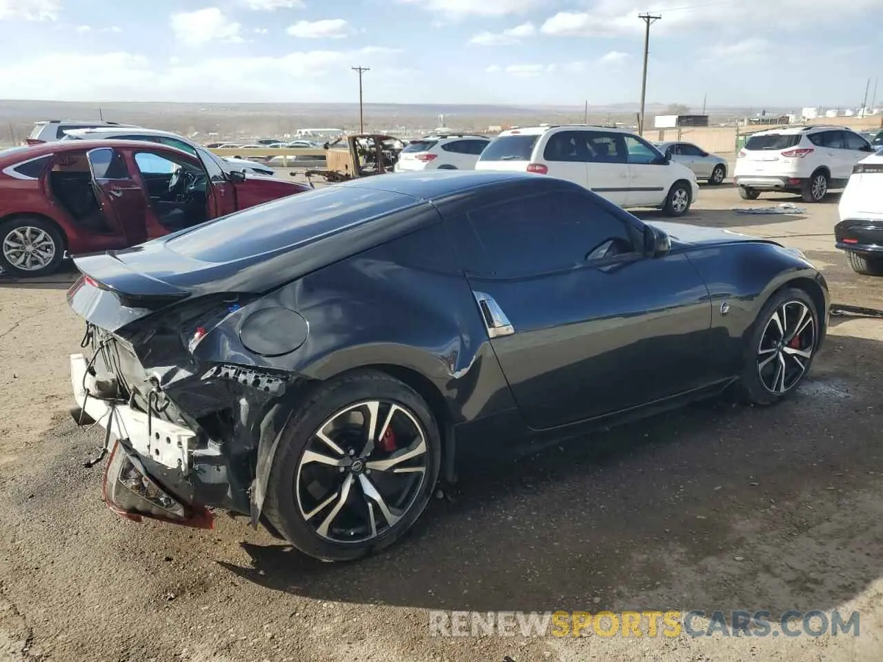 3 fotografías del automóvil dañado JN1AZ4EH6LM820938 NISSAN 370Z 2020