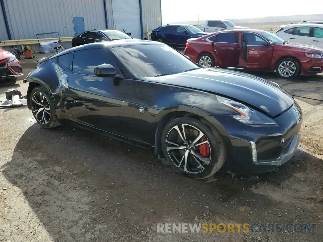 4 fotografías del automóvil dañado JN1AZ4EH6LM820938 NISSAN 370Z 2020