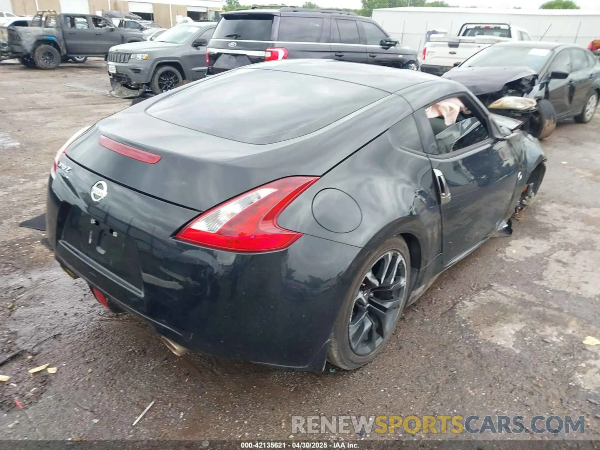 4 fotografías del automóvil dañado JN1AZ4EH6LM823399 NISSAN 370Z 2020