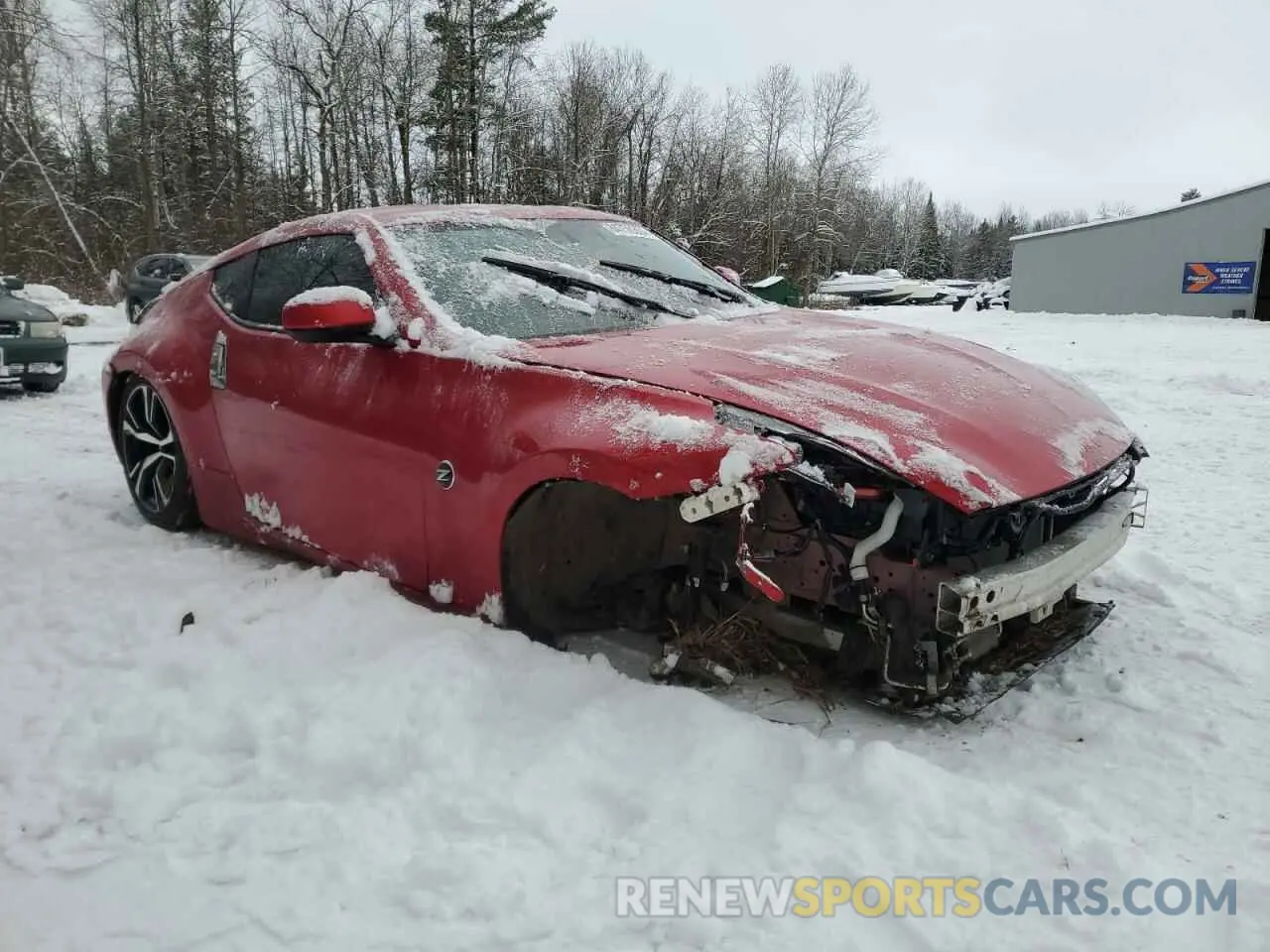 4 fotografías del automóvil dañado JN1AZ4EH9LM822263 NISSAN 370Z 2020