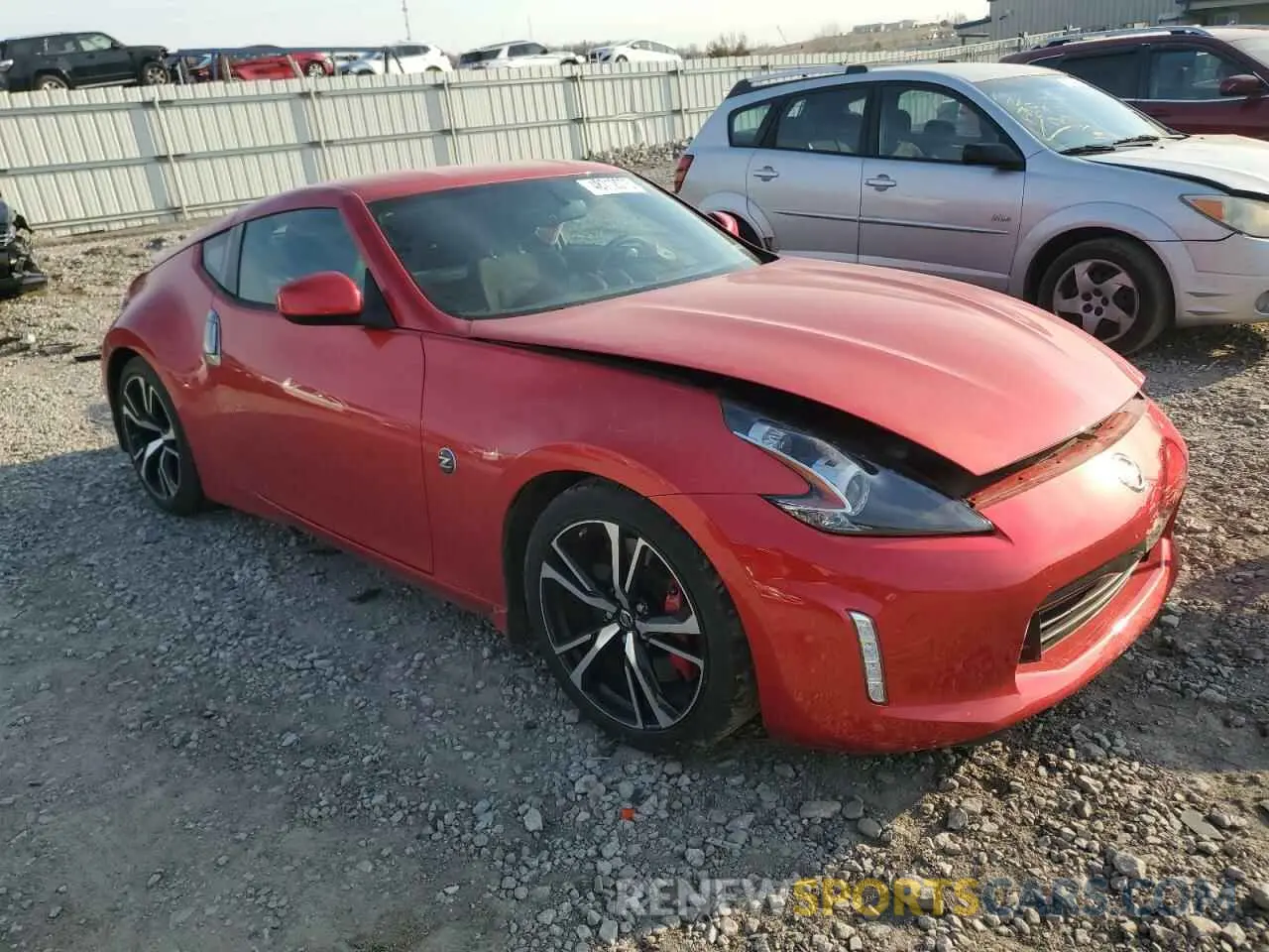 4 fotografías del automóvil dañado JN1AZ4EHXLM822899 NISSAN 370Z 2020