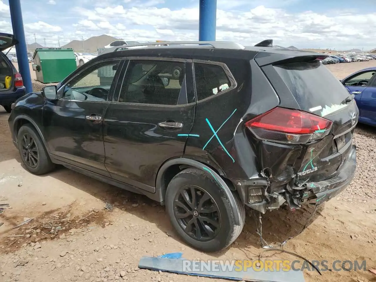 2 fotografías del automóvil dañado KNMAT2MT3LP506798 NISSAN All Models 2020