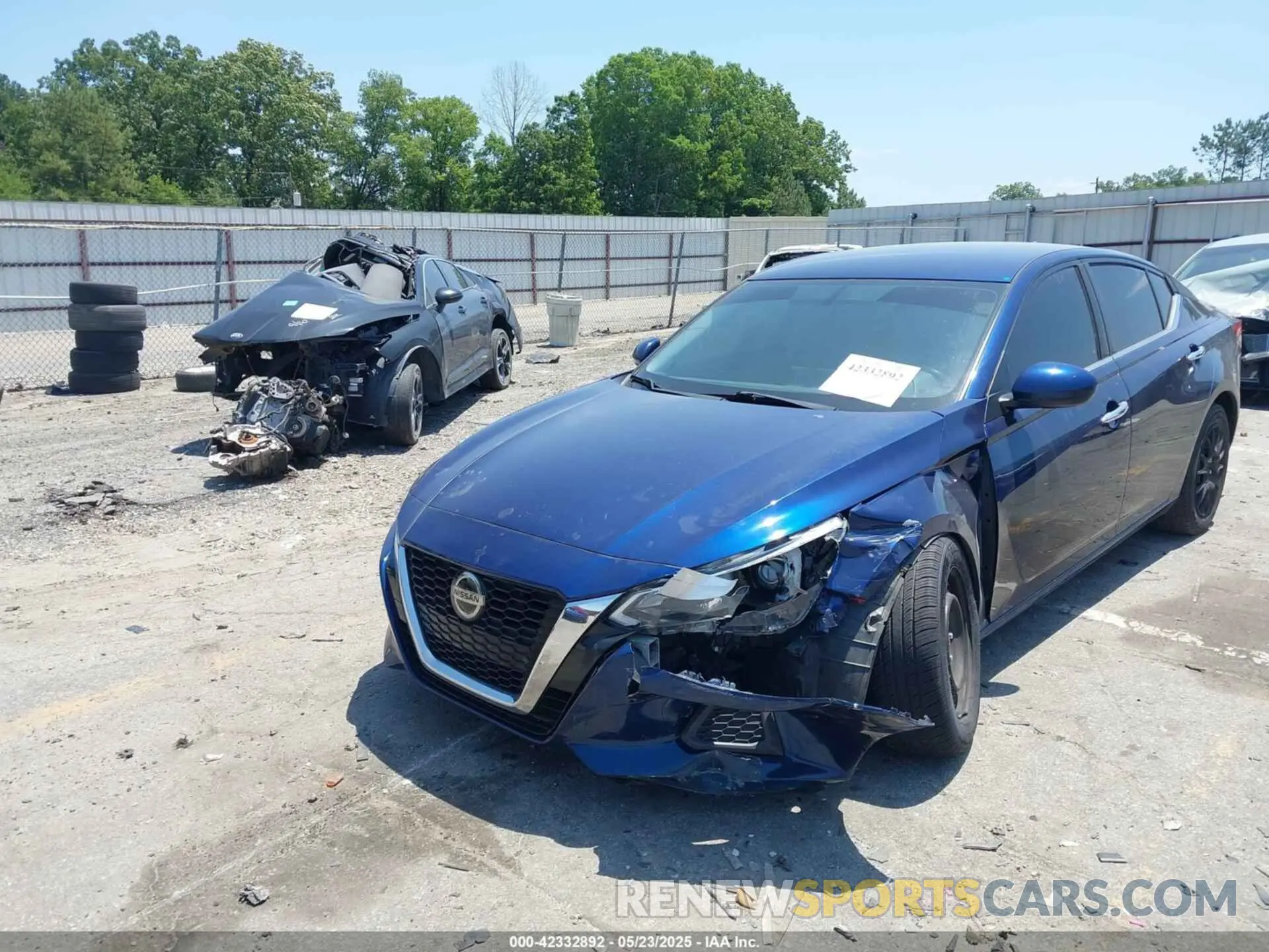 2 fotografías del automóvil dañado 1N4BL4BV1KC153719 NISSAN ALTIMA 2019
